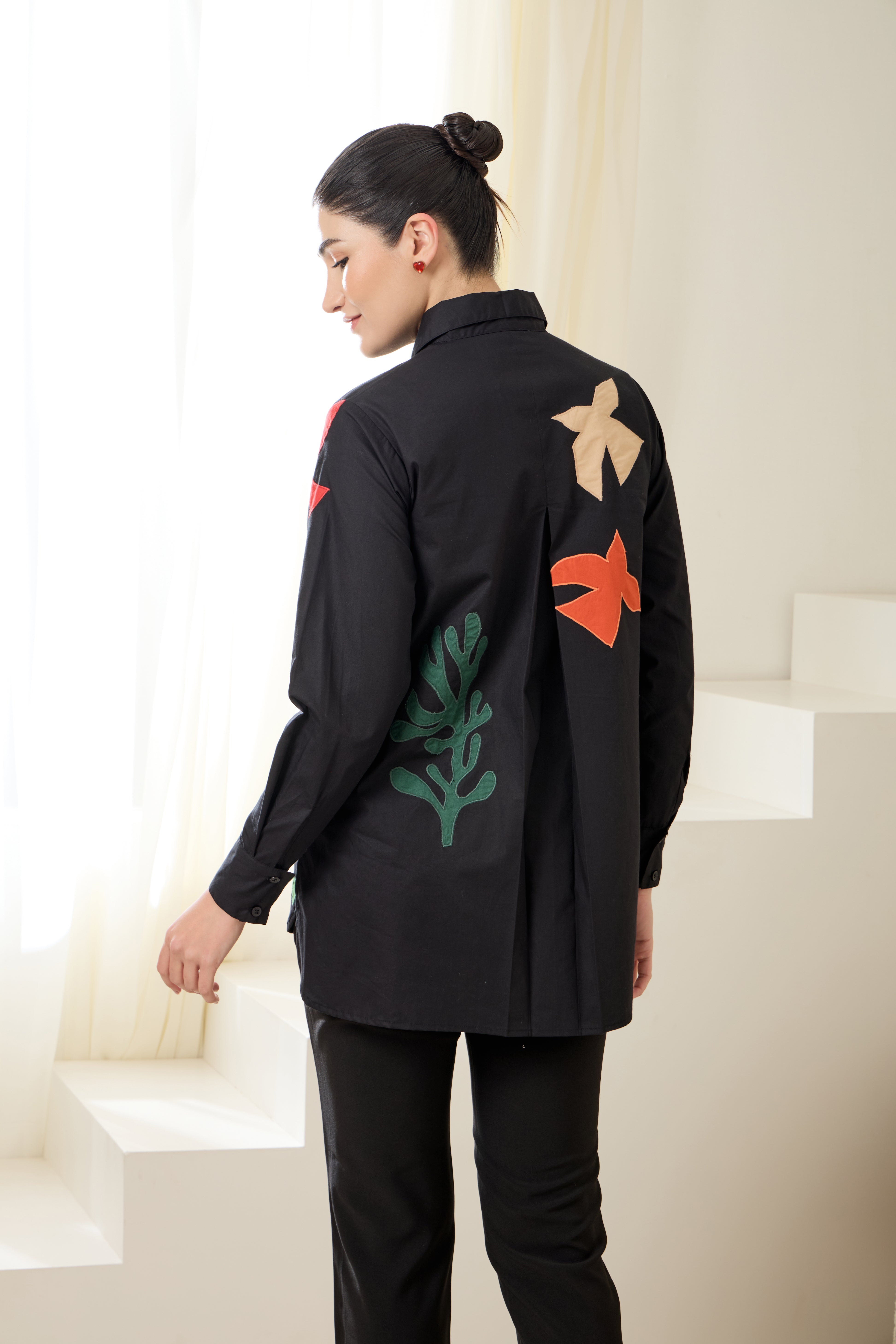 Matisse Applique Poplin Shirt