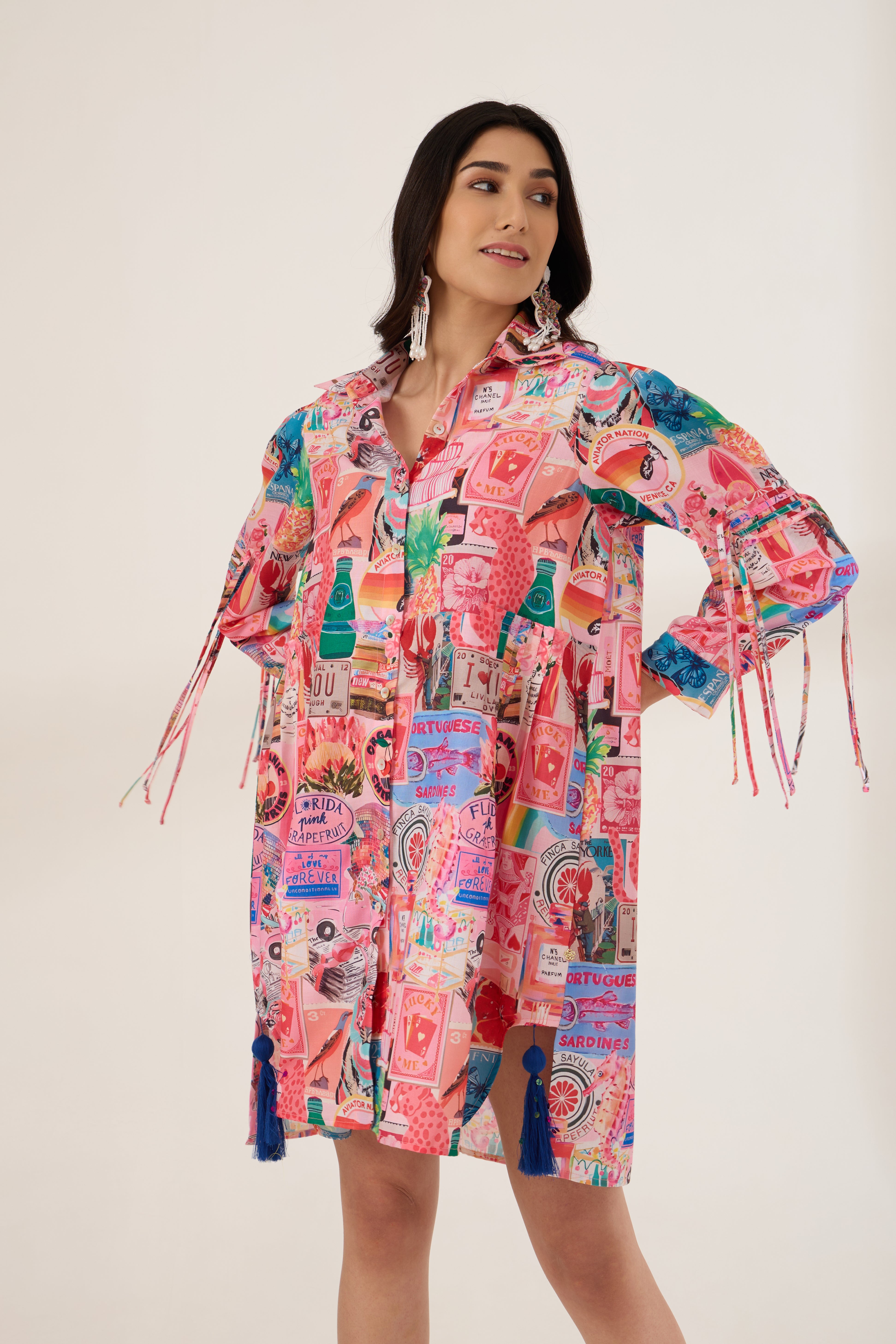 FUNKYDORI PRINTED DRESS