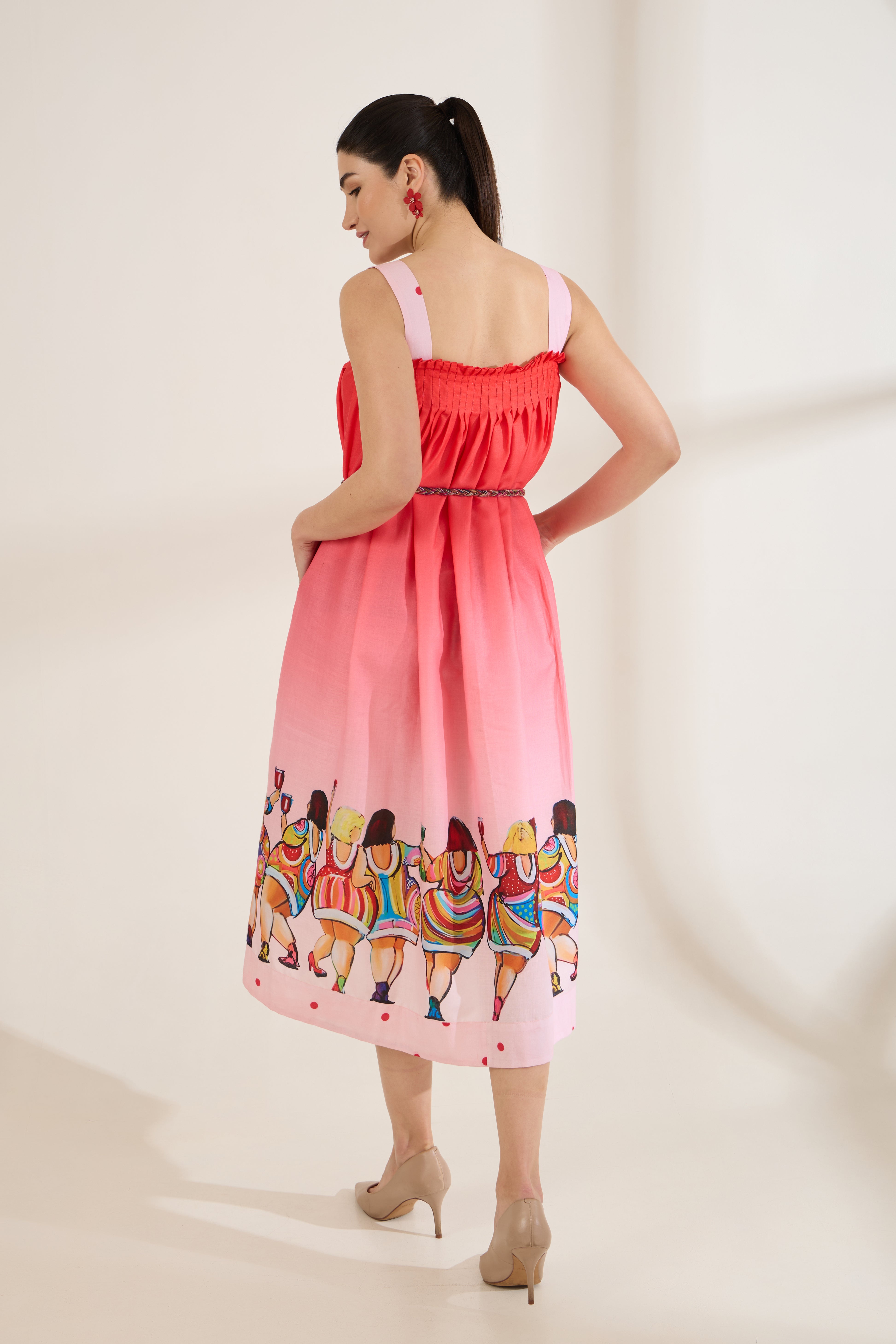LAUDIES PRINTED DRESS