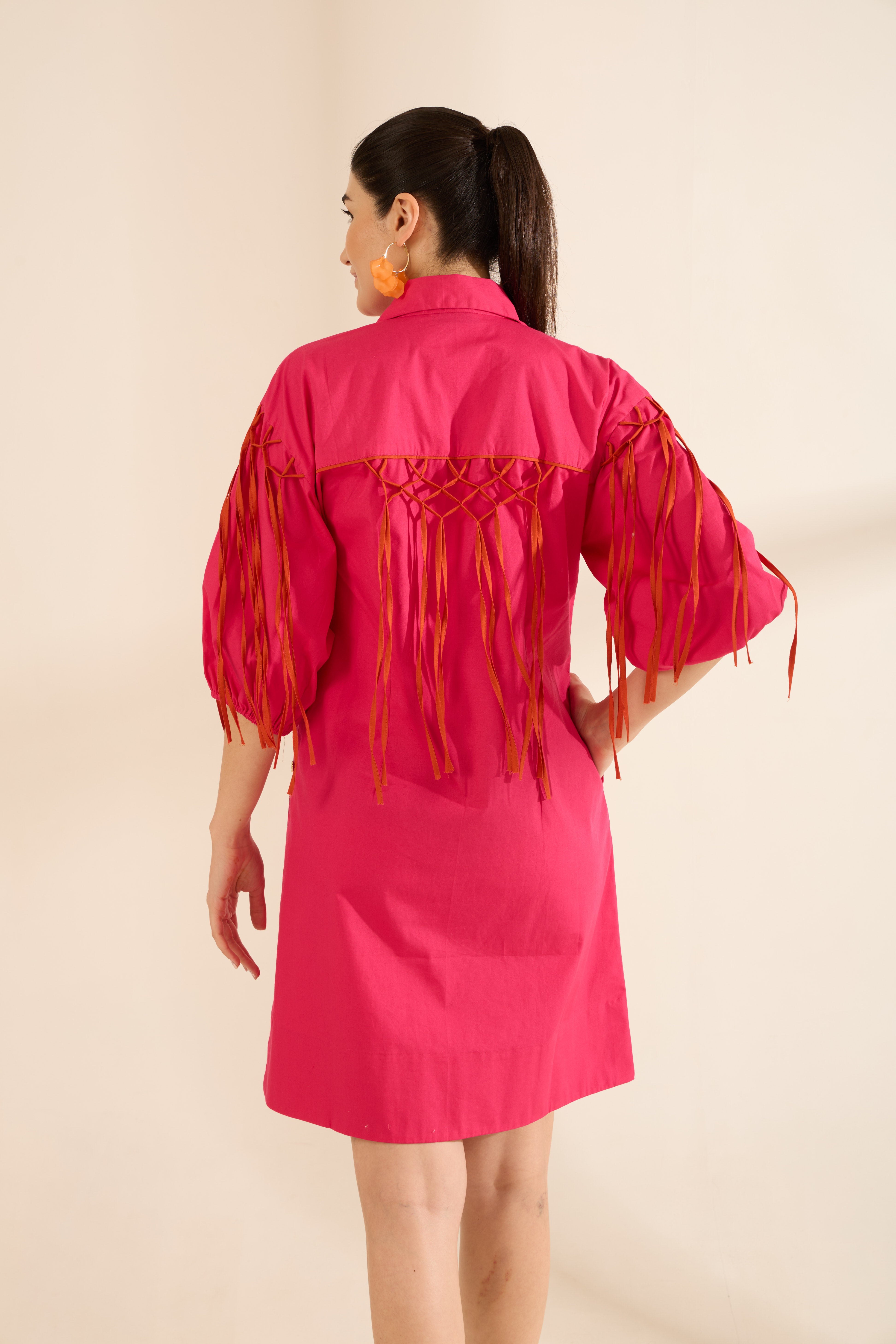 PINQ POPLIN DRESS