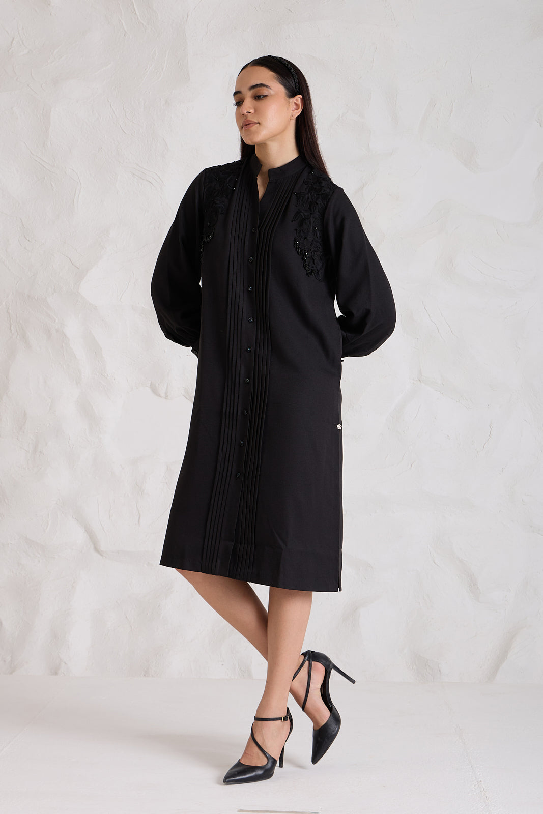 JADE crepe dress