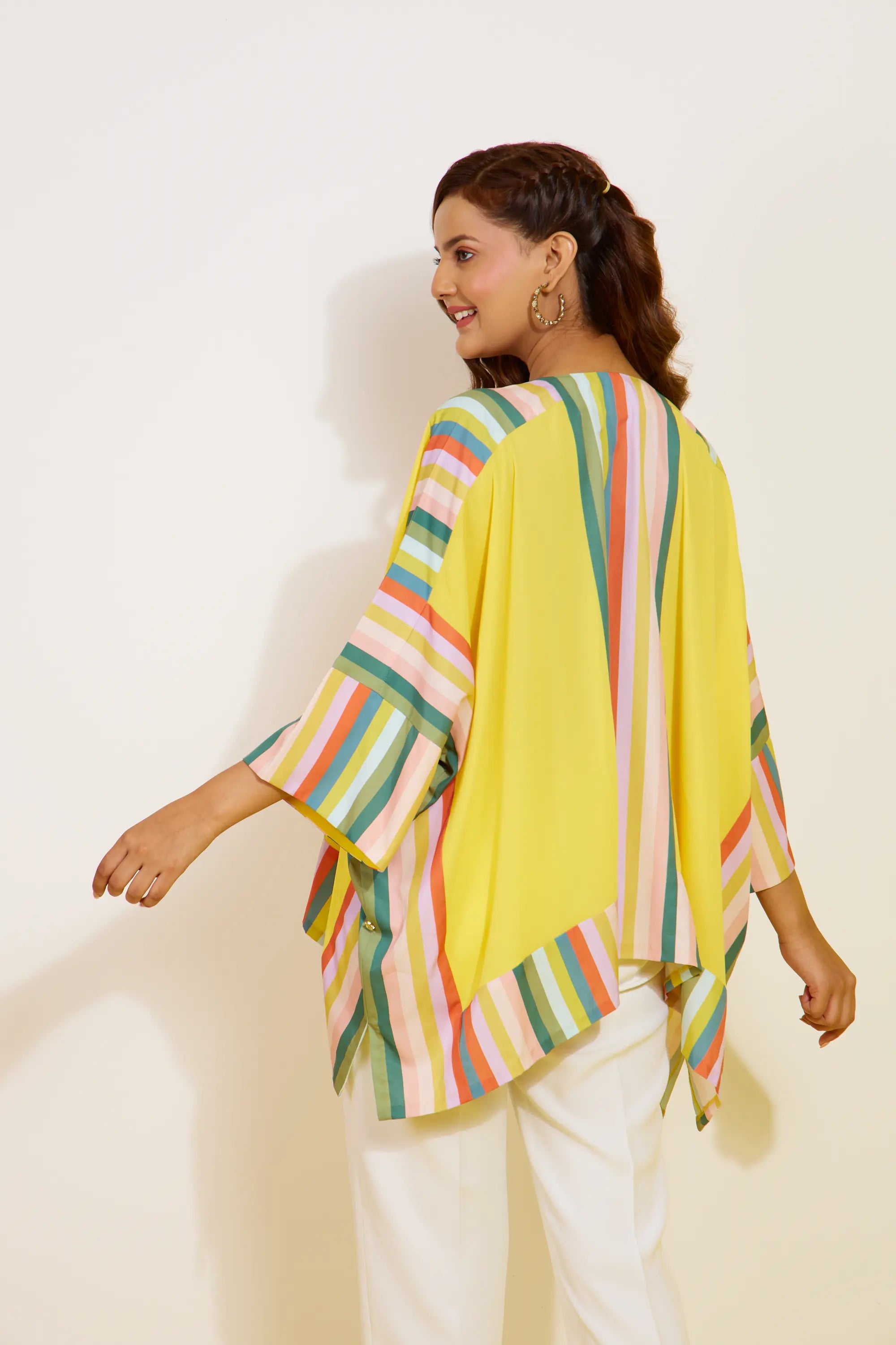 kaftaanish printed shirt