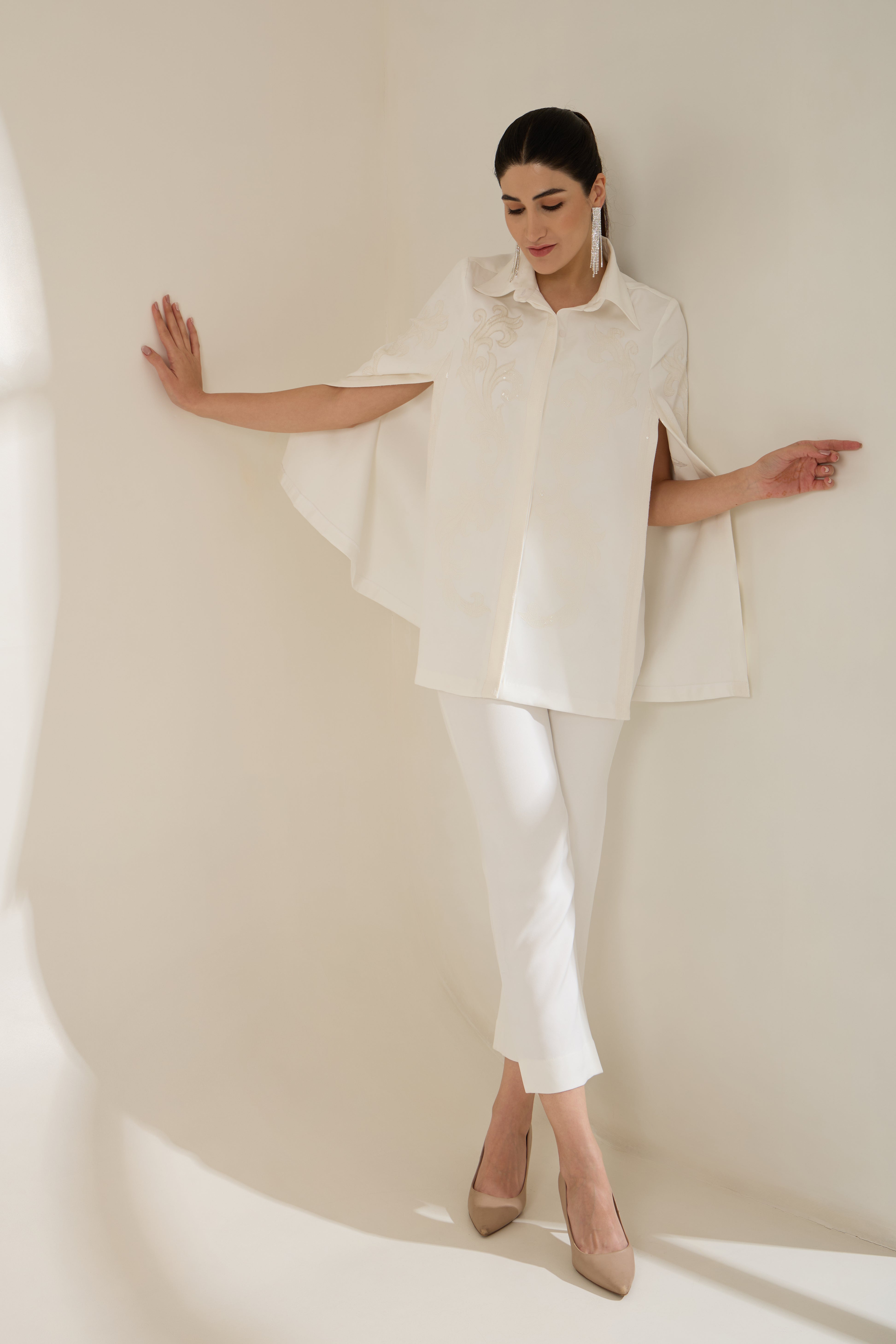 ABSOLUTE SEQUINED CAPE