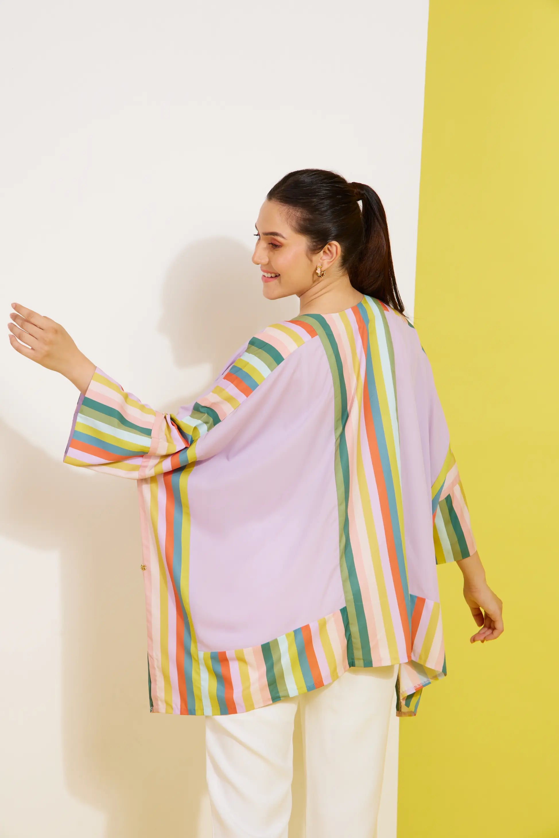 kaftaanish printed shirt