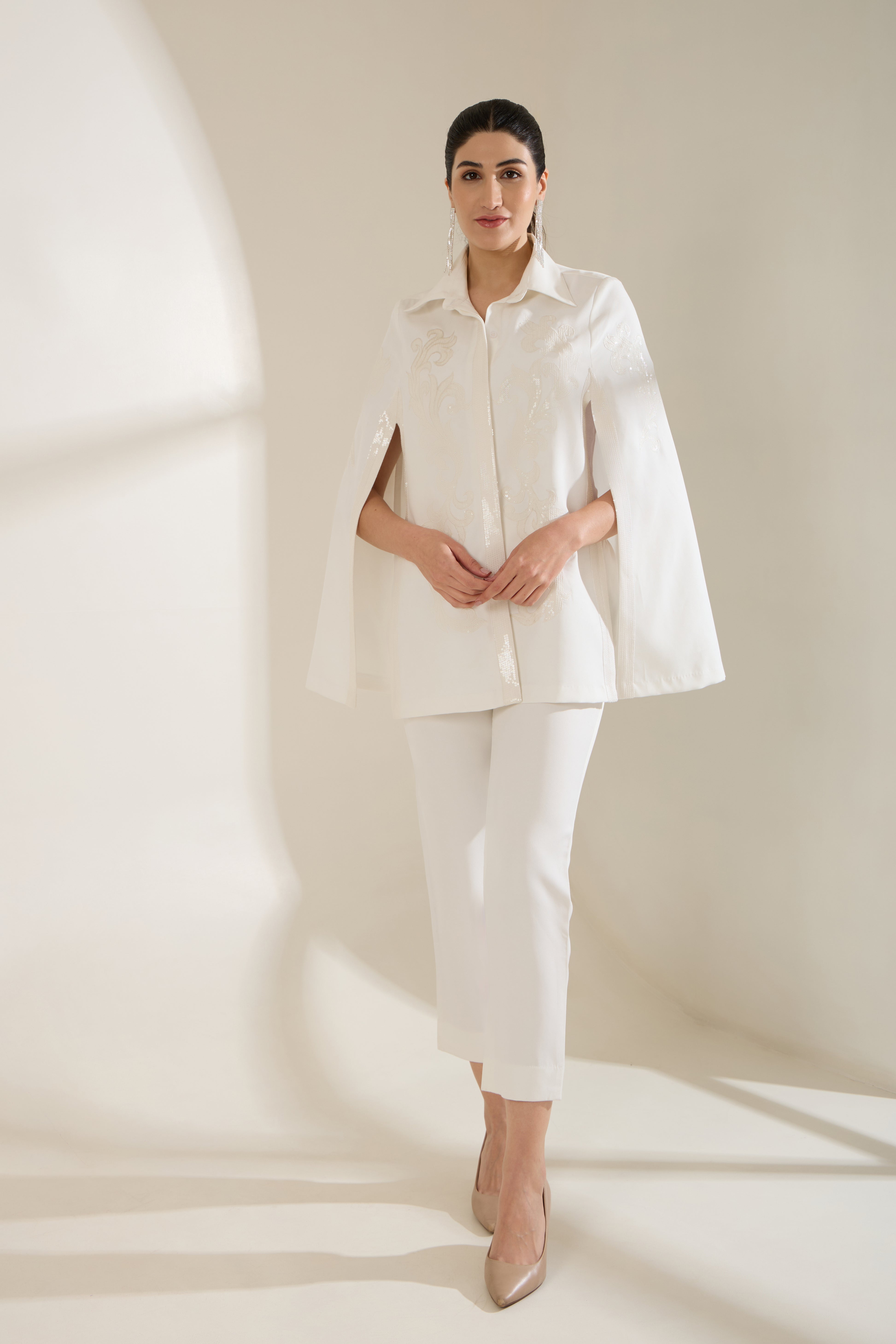 ABSOLUTE SEQUINED CAPE