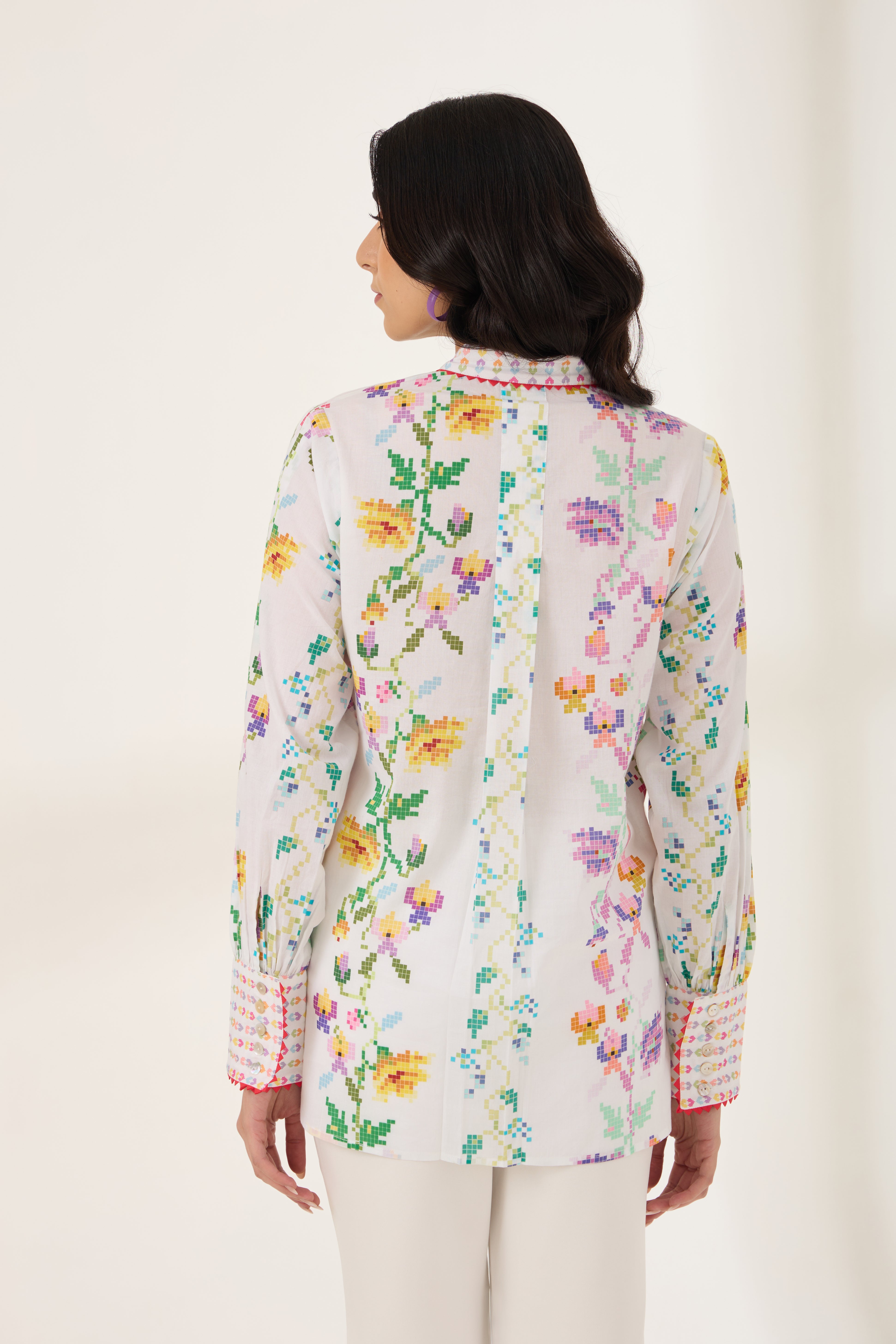 PRAIRIE PRINTED COTTON SHIRT