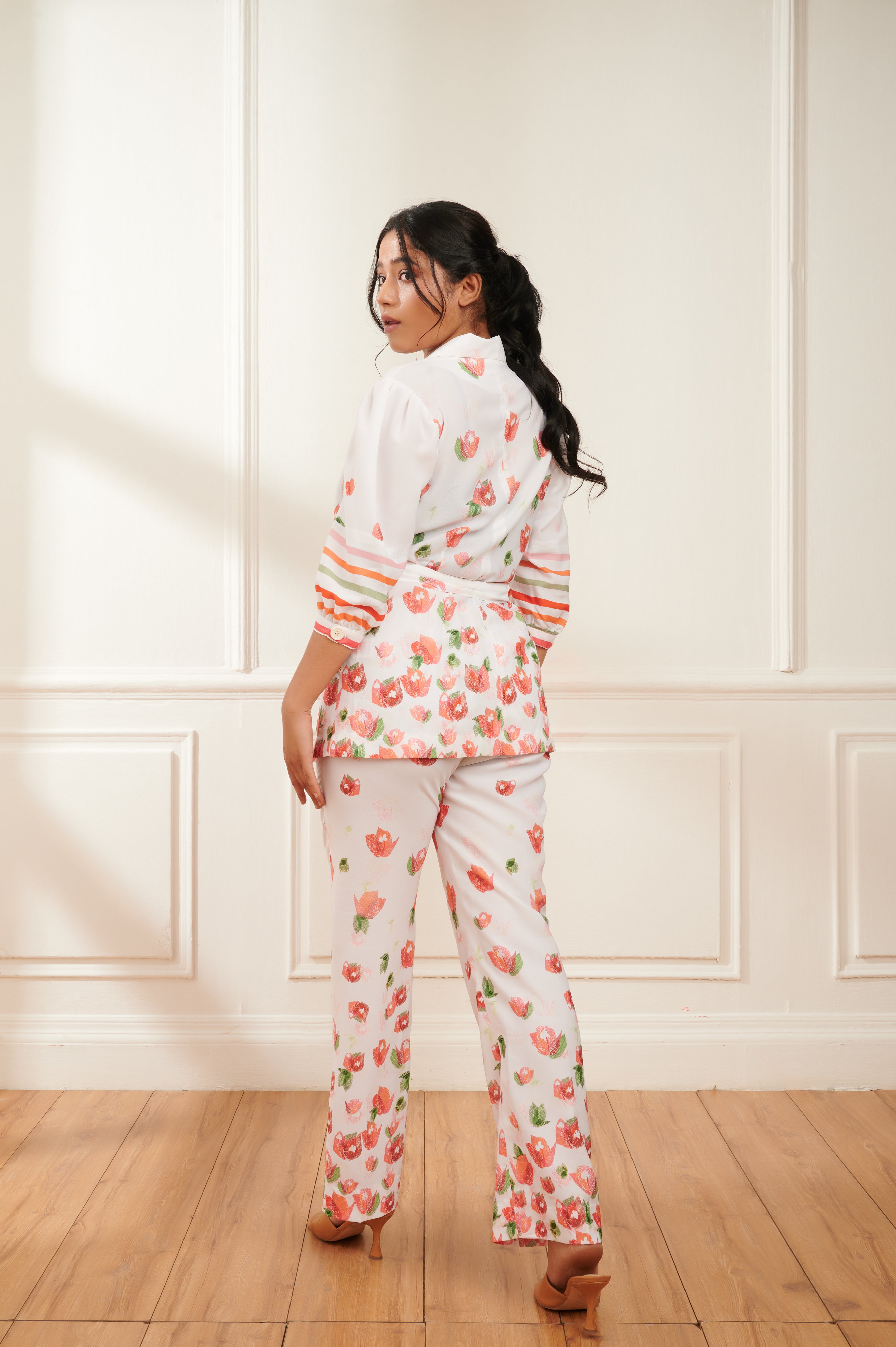 BLOSSOM printed co-ord set