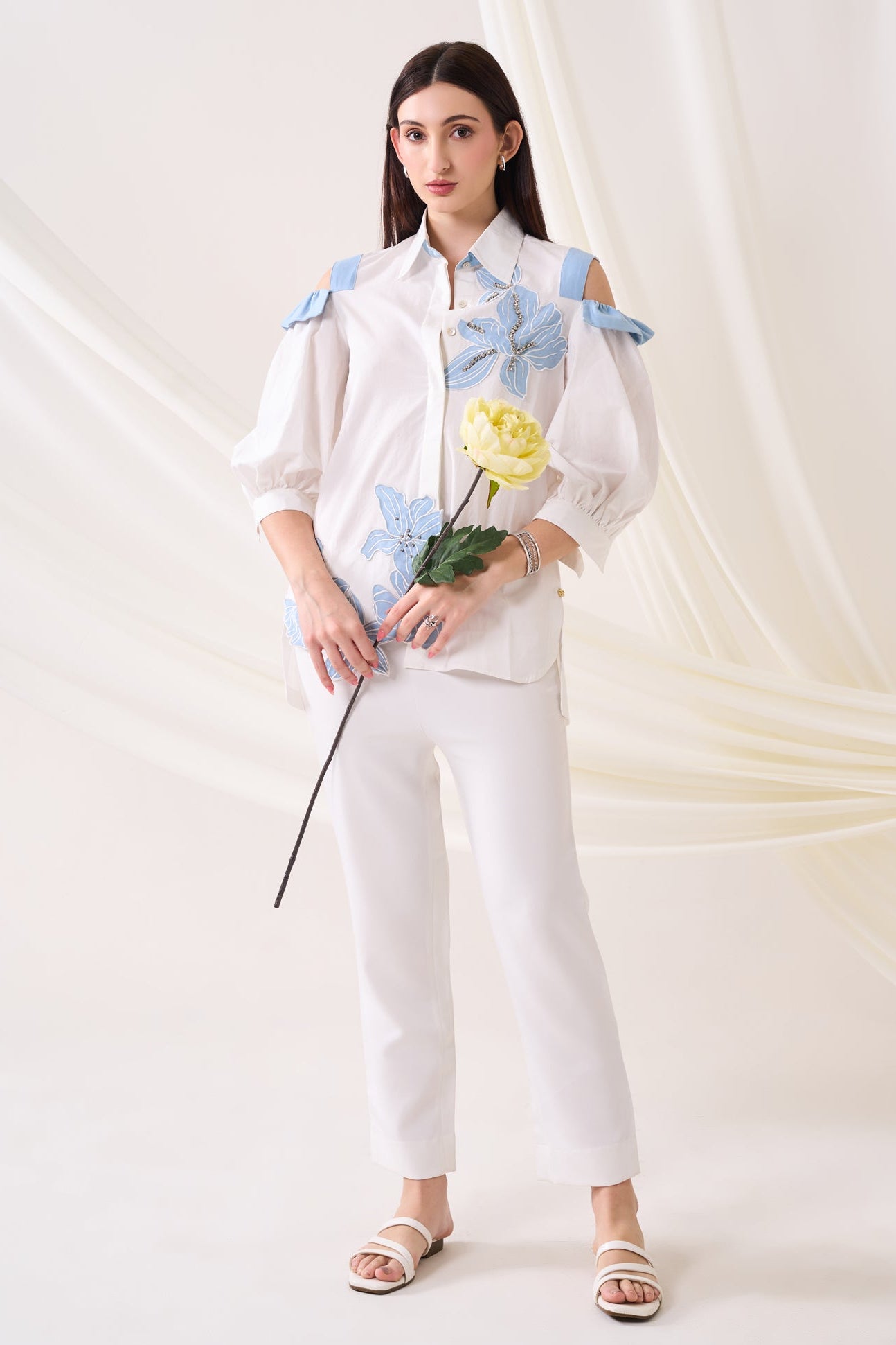 DENIMPETAL poplin shirt