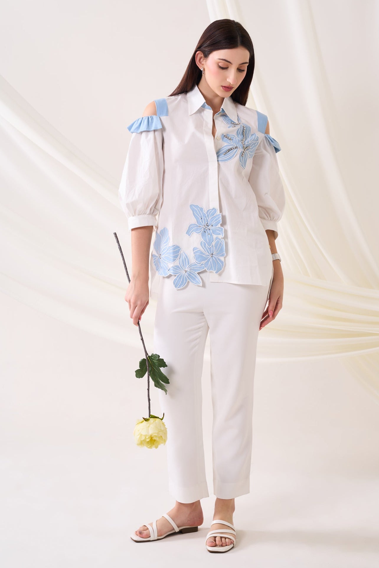 DENIMPETAL poplin shirt