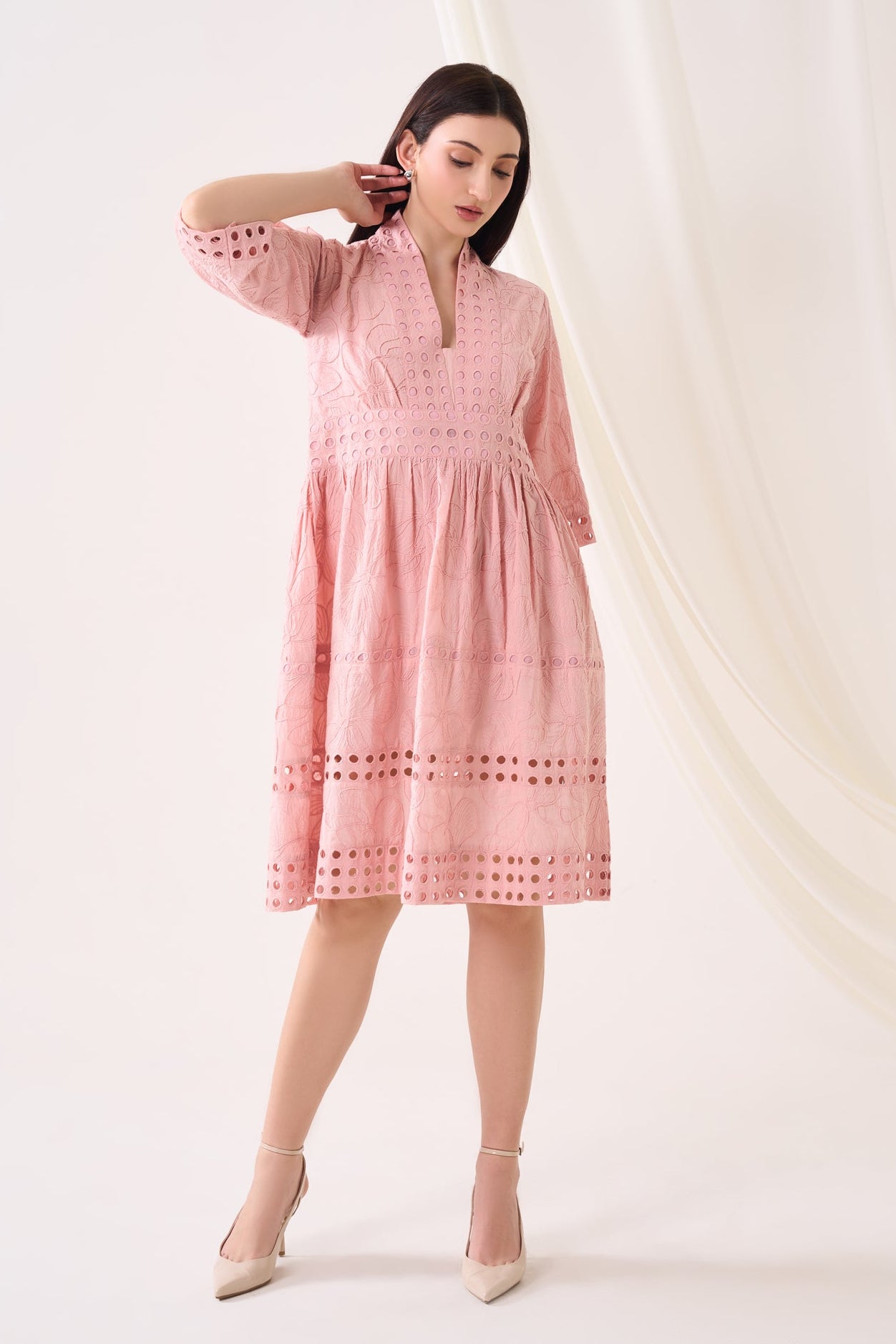 TULIP SCHIFFLY DRESS
