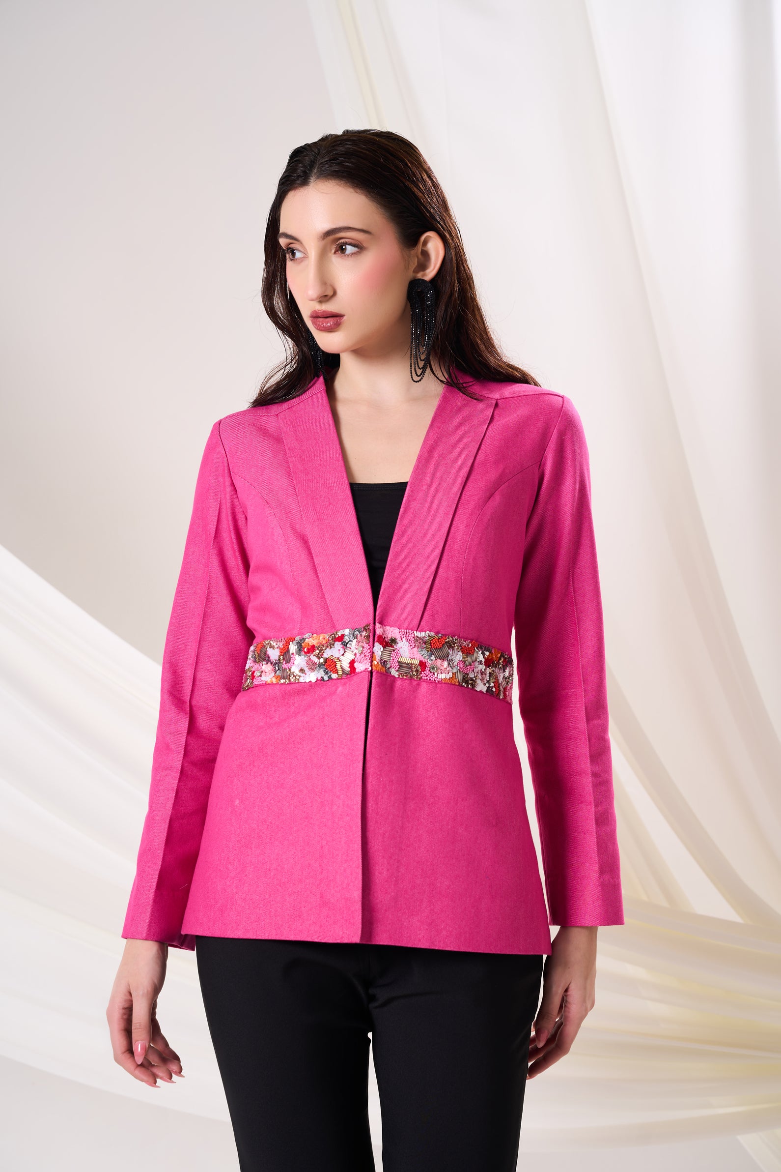 FLAMINGO DENIM JACKET