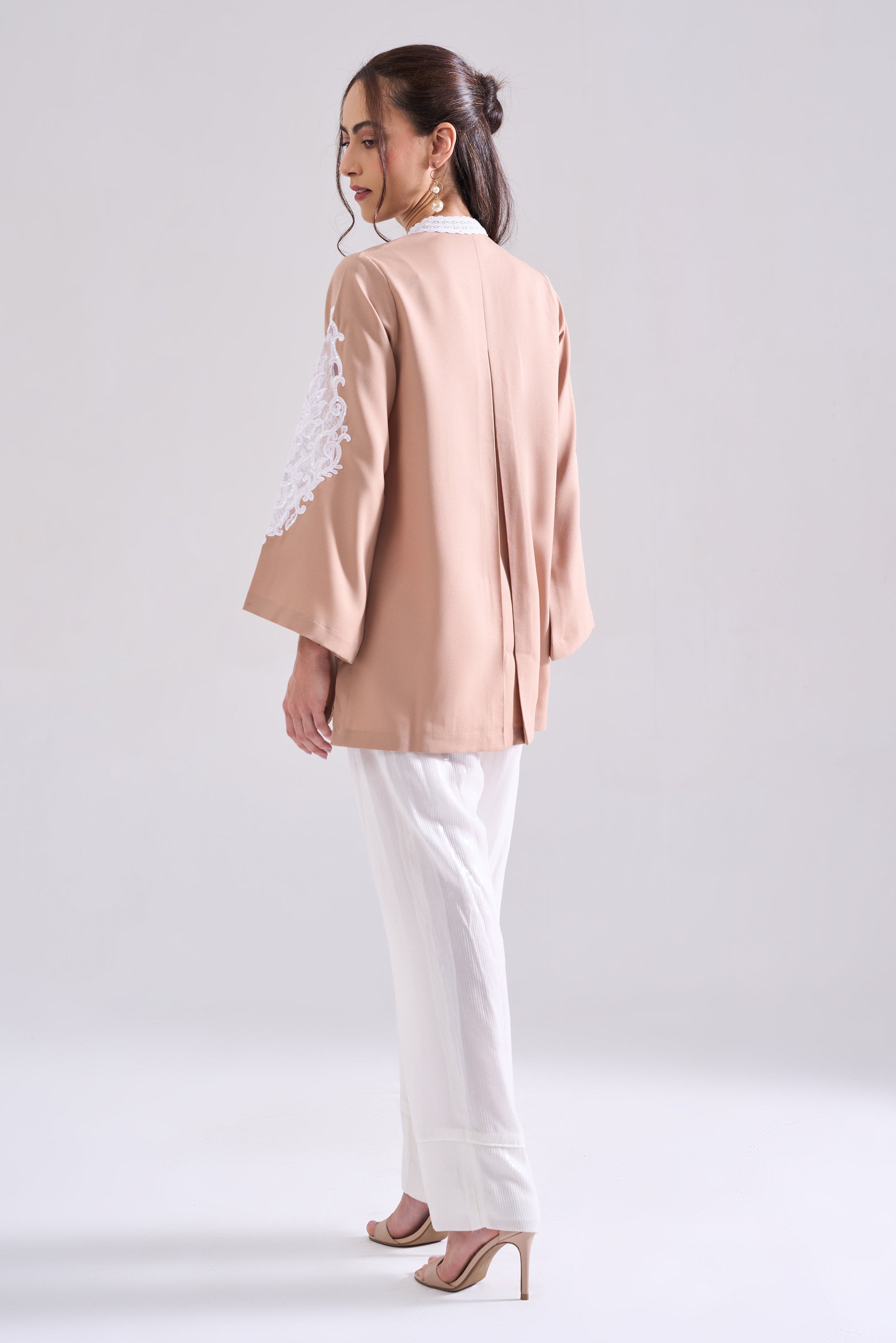 NOSTALGIA LACEWORK FORMAL SHIRT