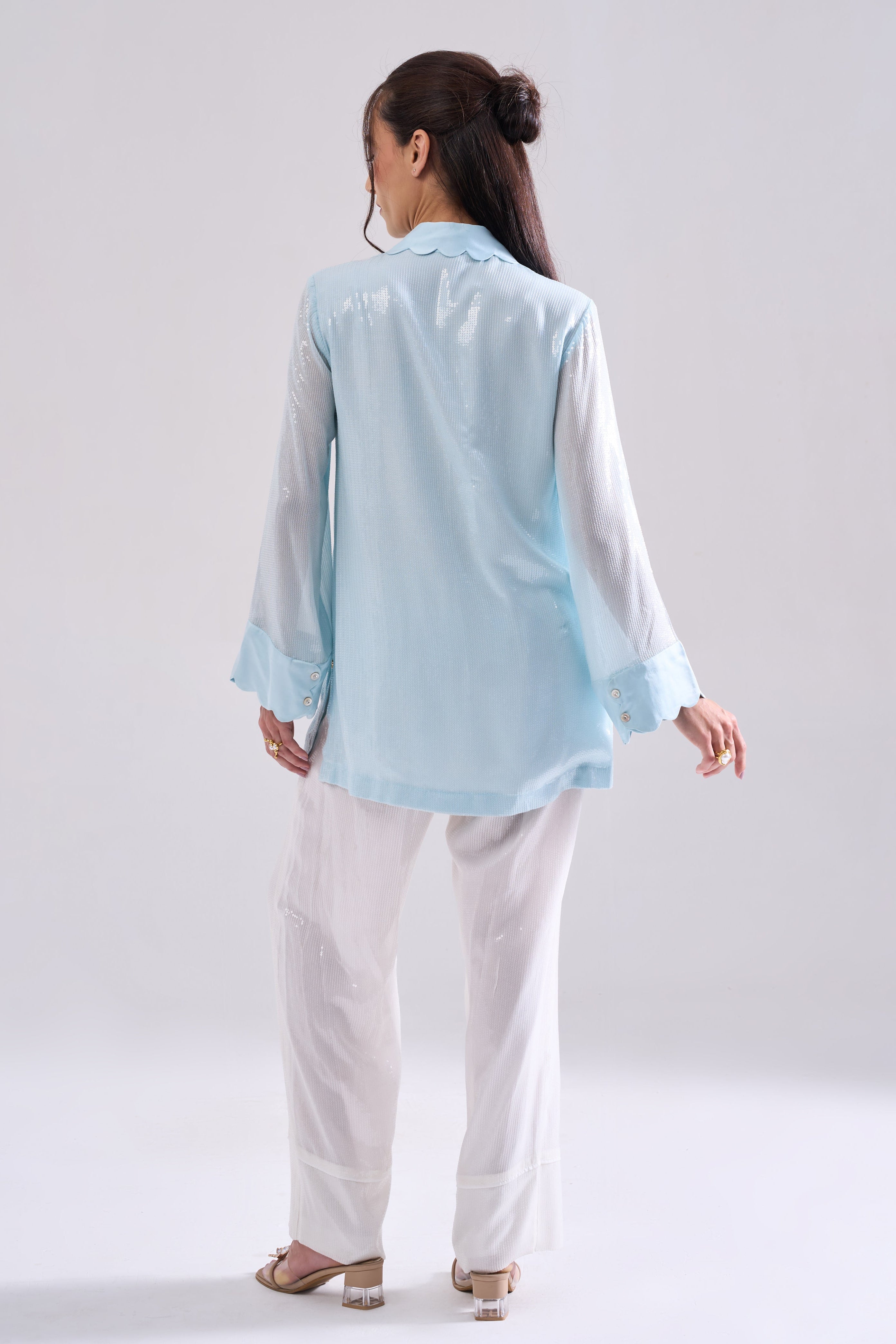 SHIMMER SEQUIN SHIRT