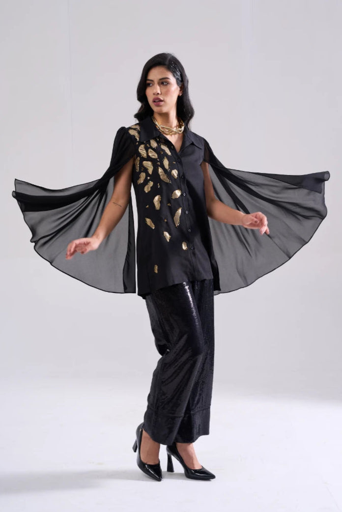 FALL SEQUINED SHIRT
