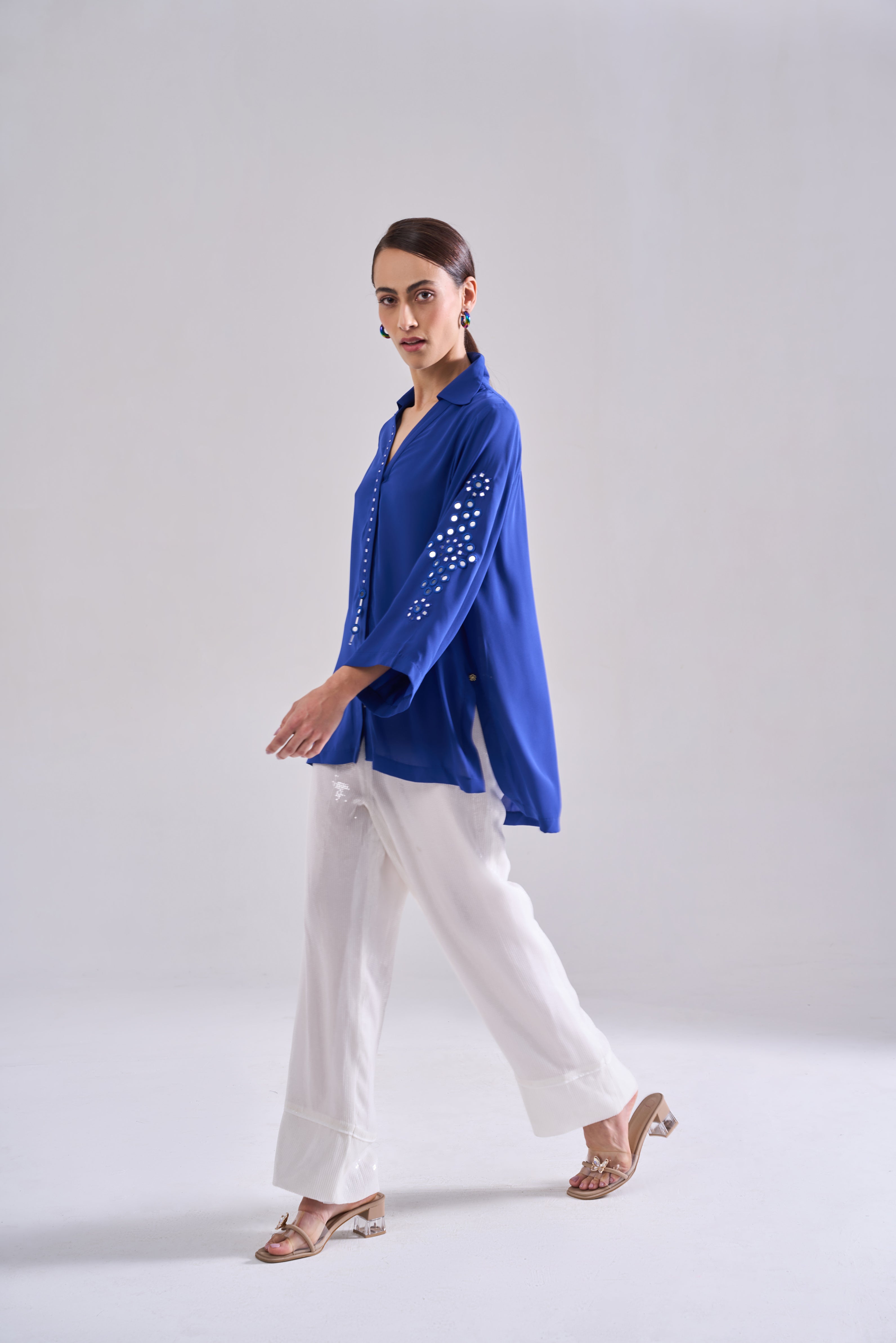 BRUNETTE MIRRORWORK SHIRT