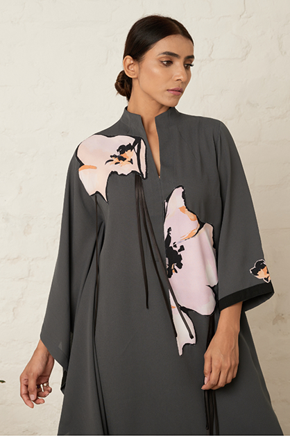 Floral kaftan tunic set