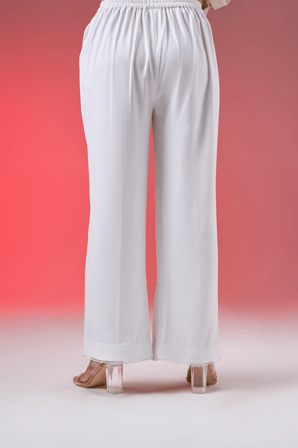 HEM LACE FORMAL PANTS