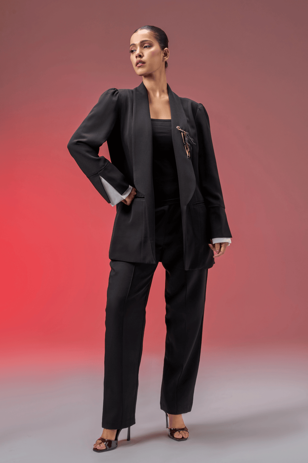 OFF THE CUFF BLACK JACKET