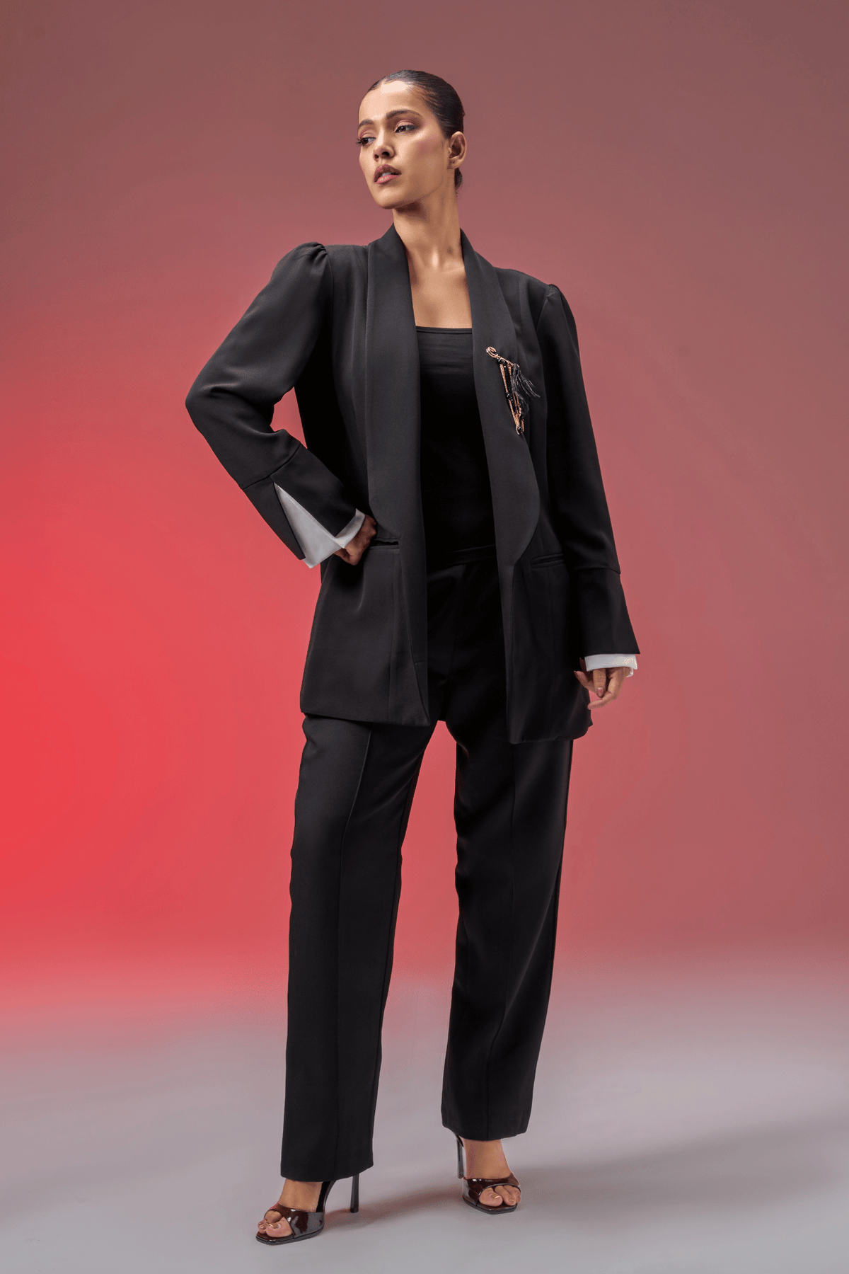 OFF THE CUFF BLACK JACKET
