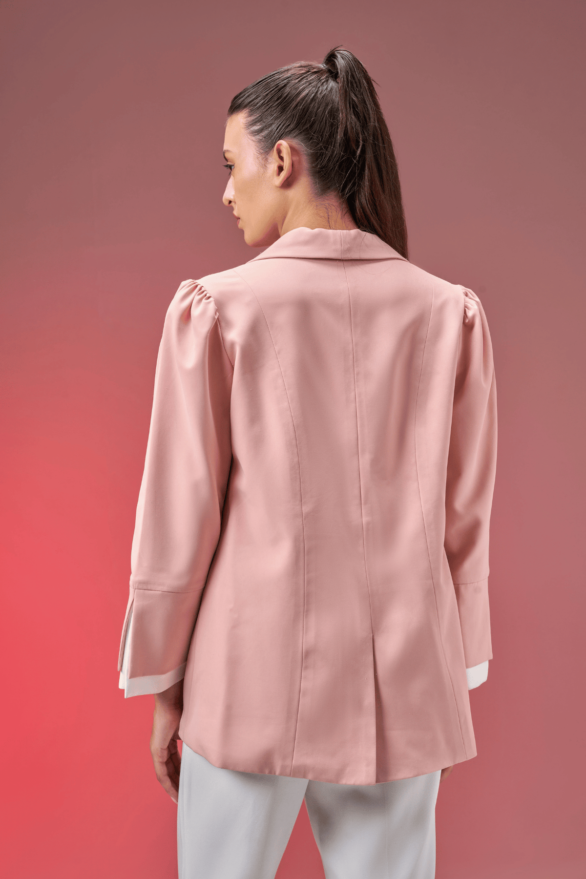 OFF THE CUFF PINK JACKET