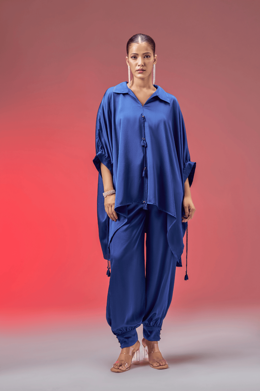 MARINE KAFTAN TOP