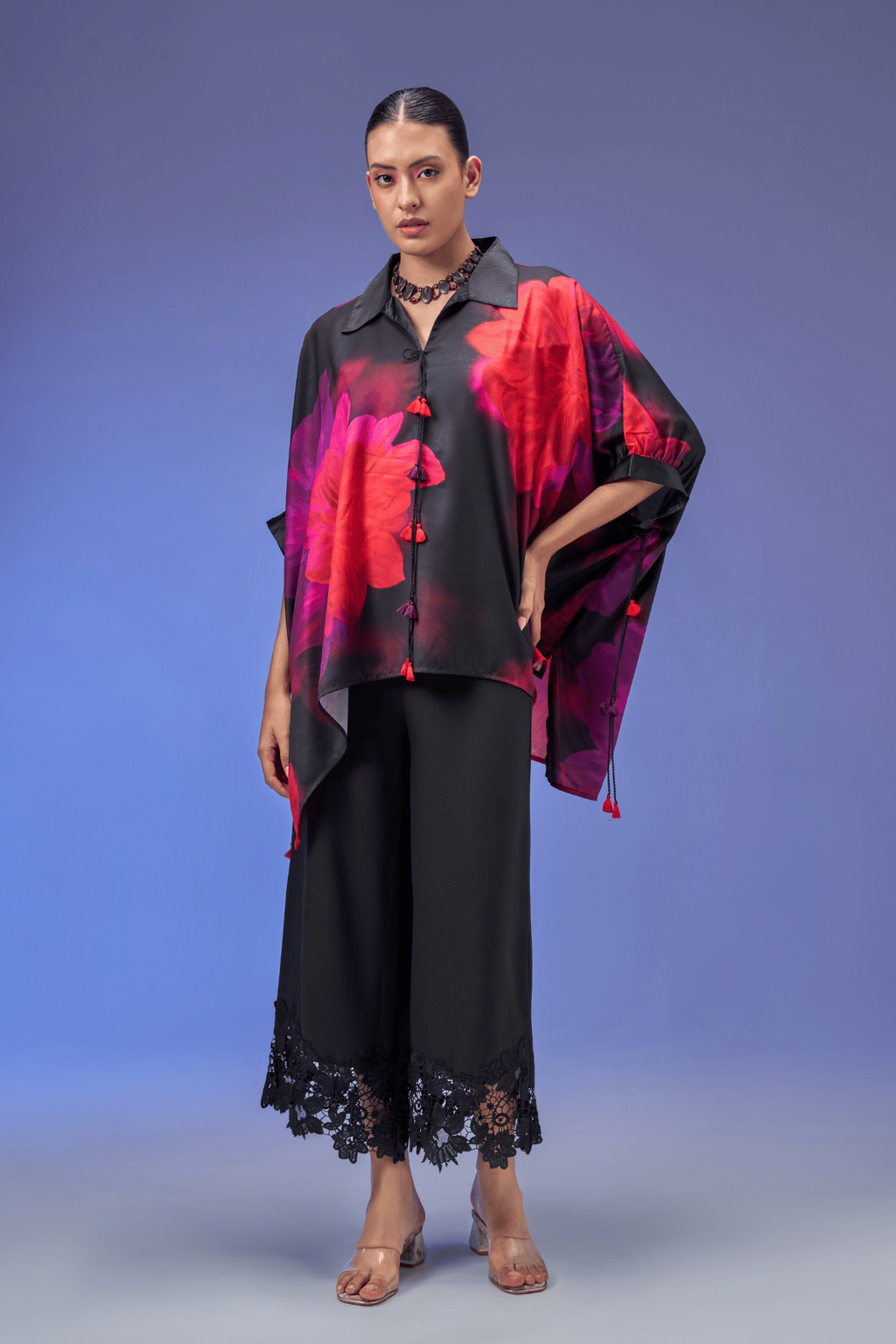 FADEFLOWER KAFTAN TOP
