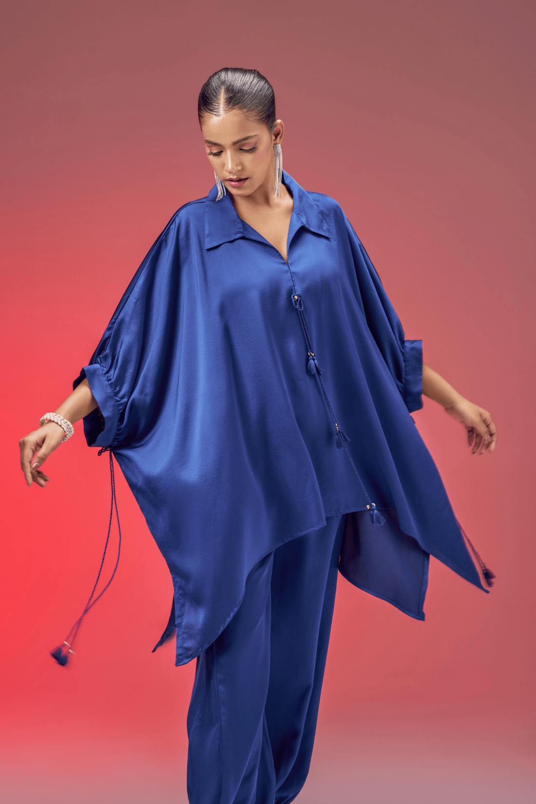MARINE KAFTAN TOP