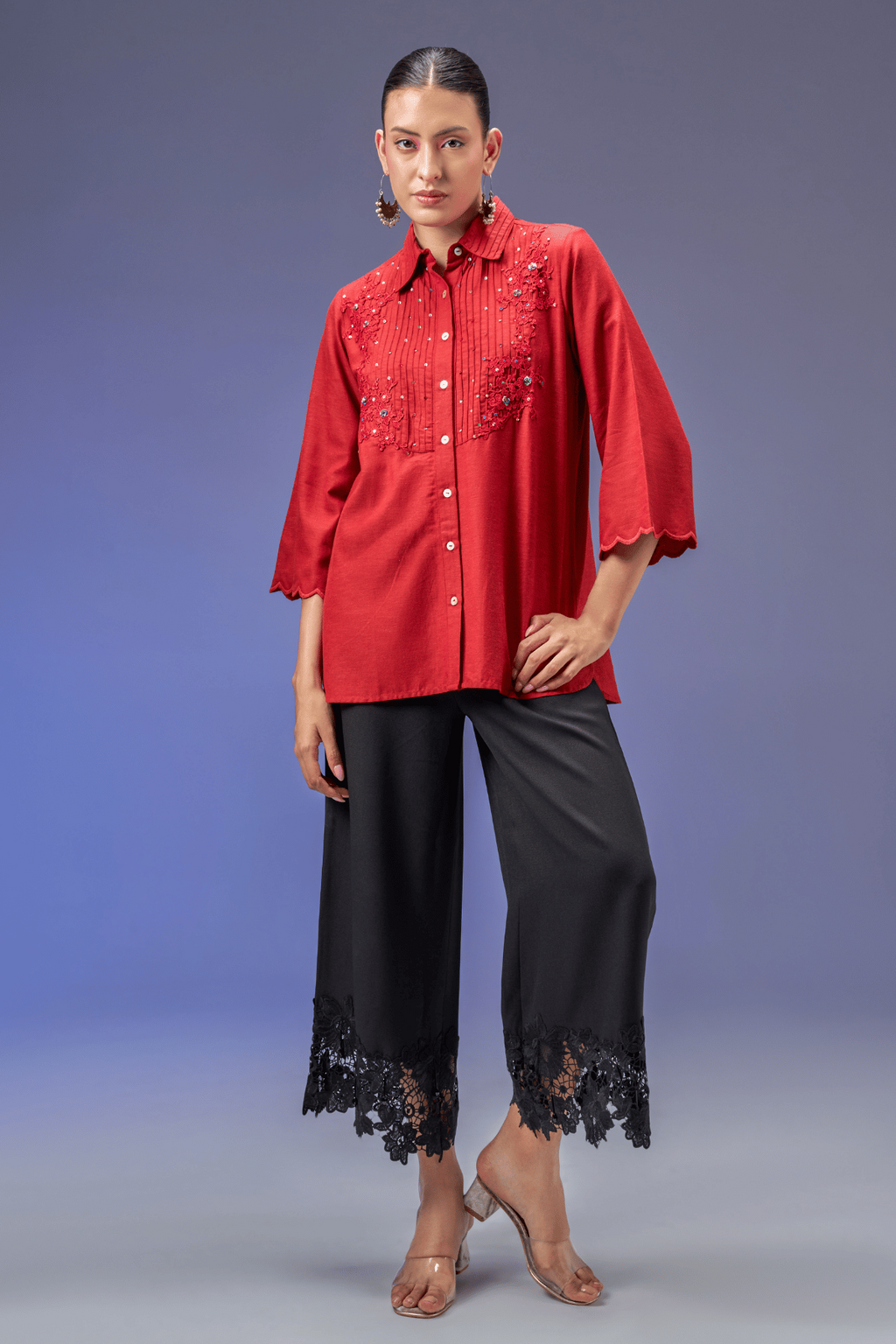 YOKE LINEN SHIRT