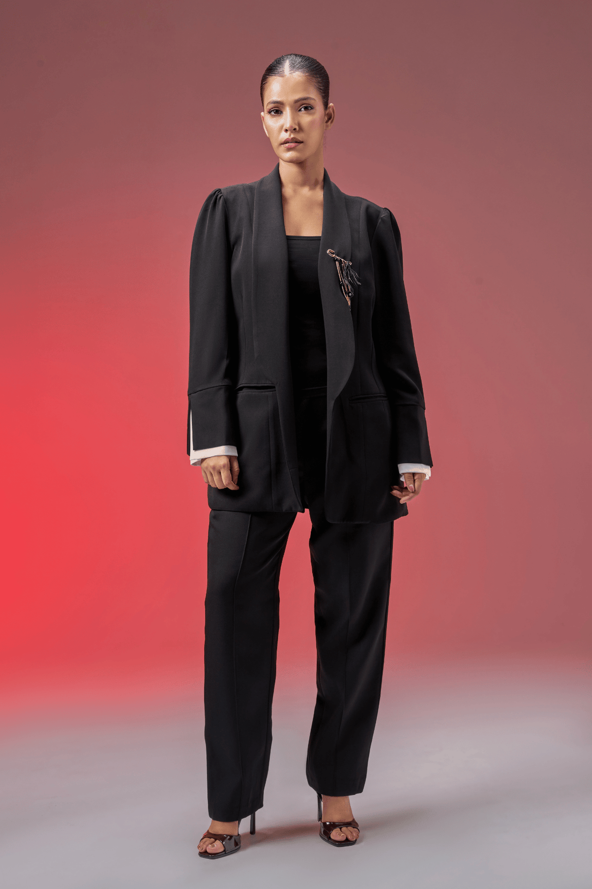 OFF THE CUFF BLACK JACKET