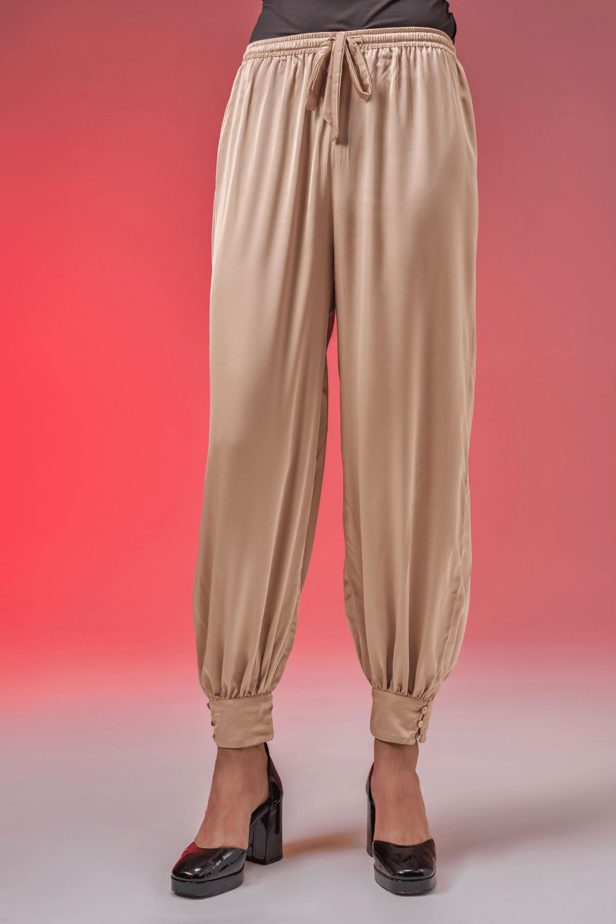HAREM BEIGE PANTS