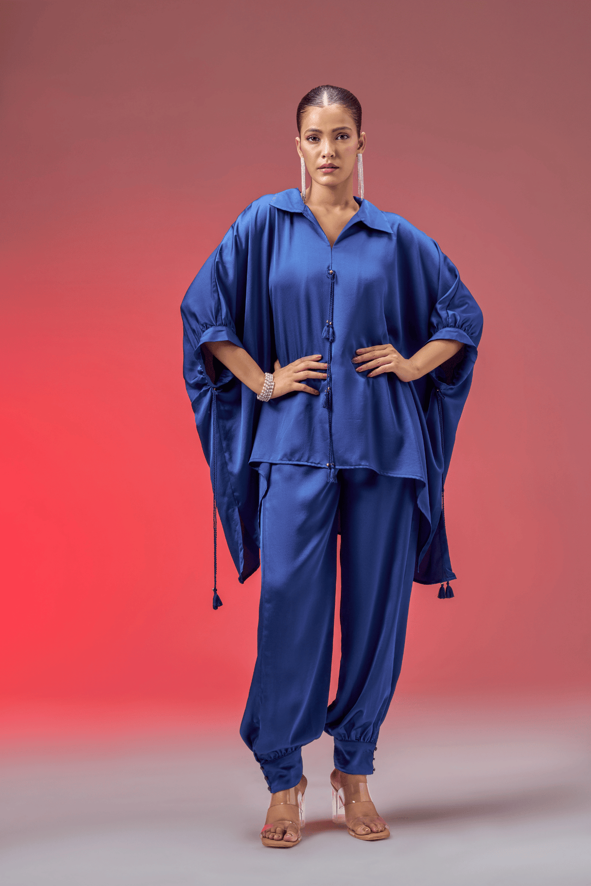 MARINE KAFTAN TOP