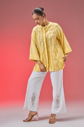 YELLOW FIREFLY LINEN SHRT