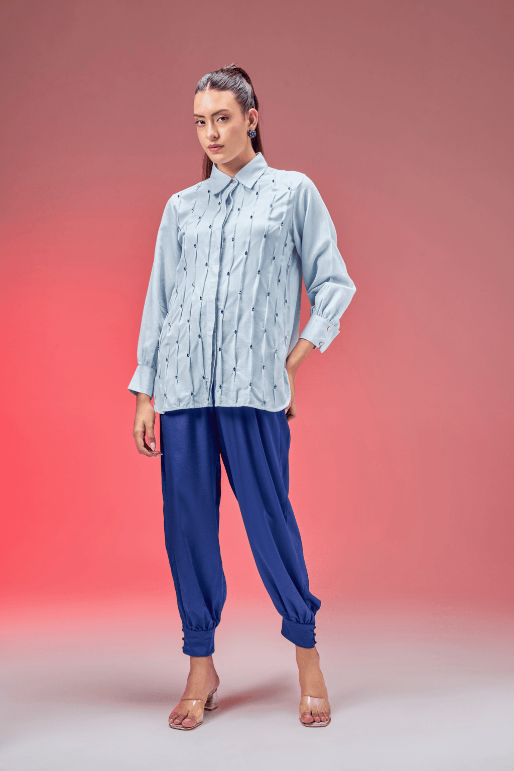 BLUE FIREFLY LINEN SHIRT