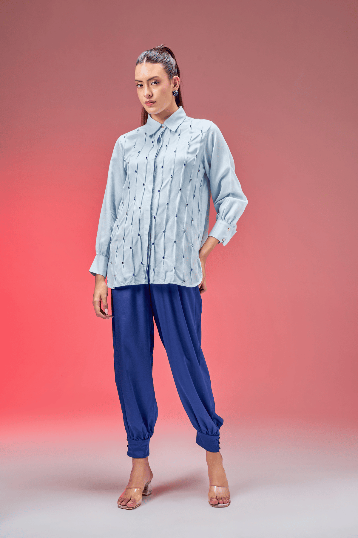 BLUE FIREFLY LINEN SHIRT