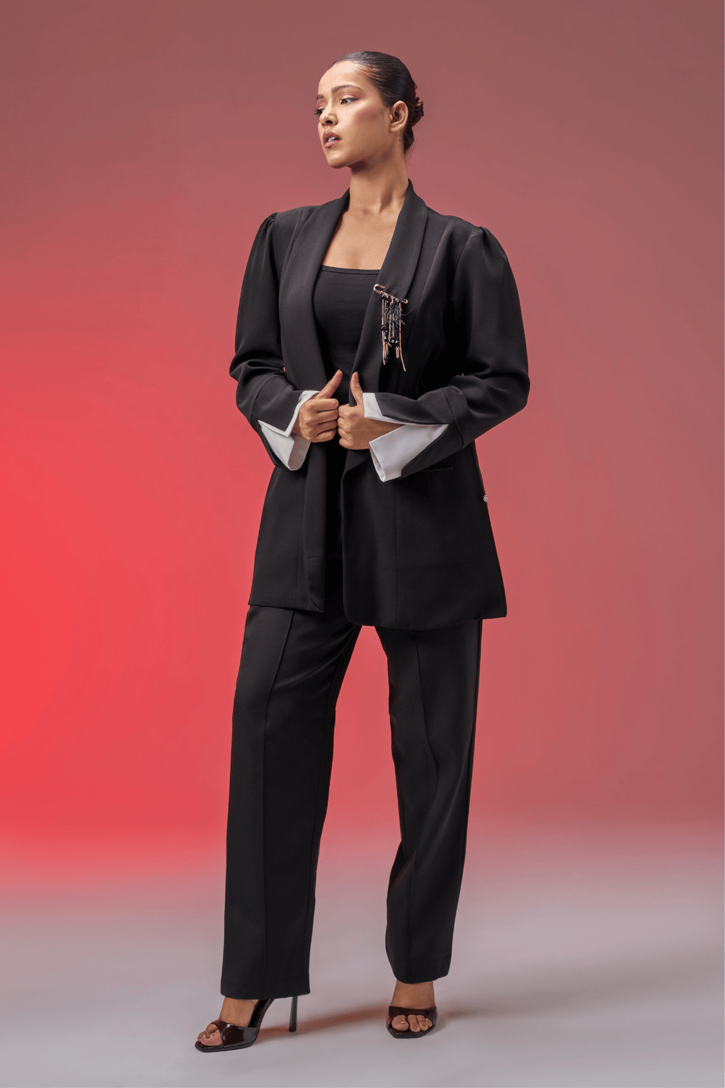 OFF THE CUFF BLACK JACKET