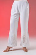 HEM LACE FORMAL PANTS