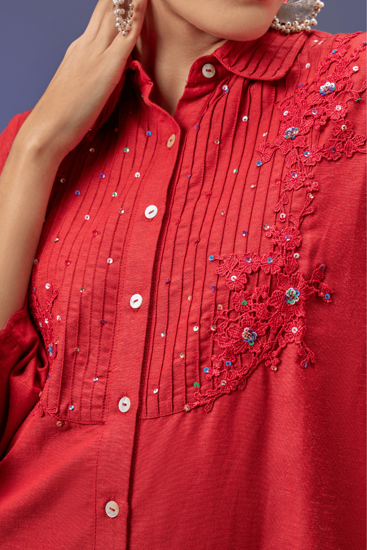 YOKE LINEN SHIRT
