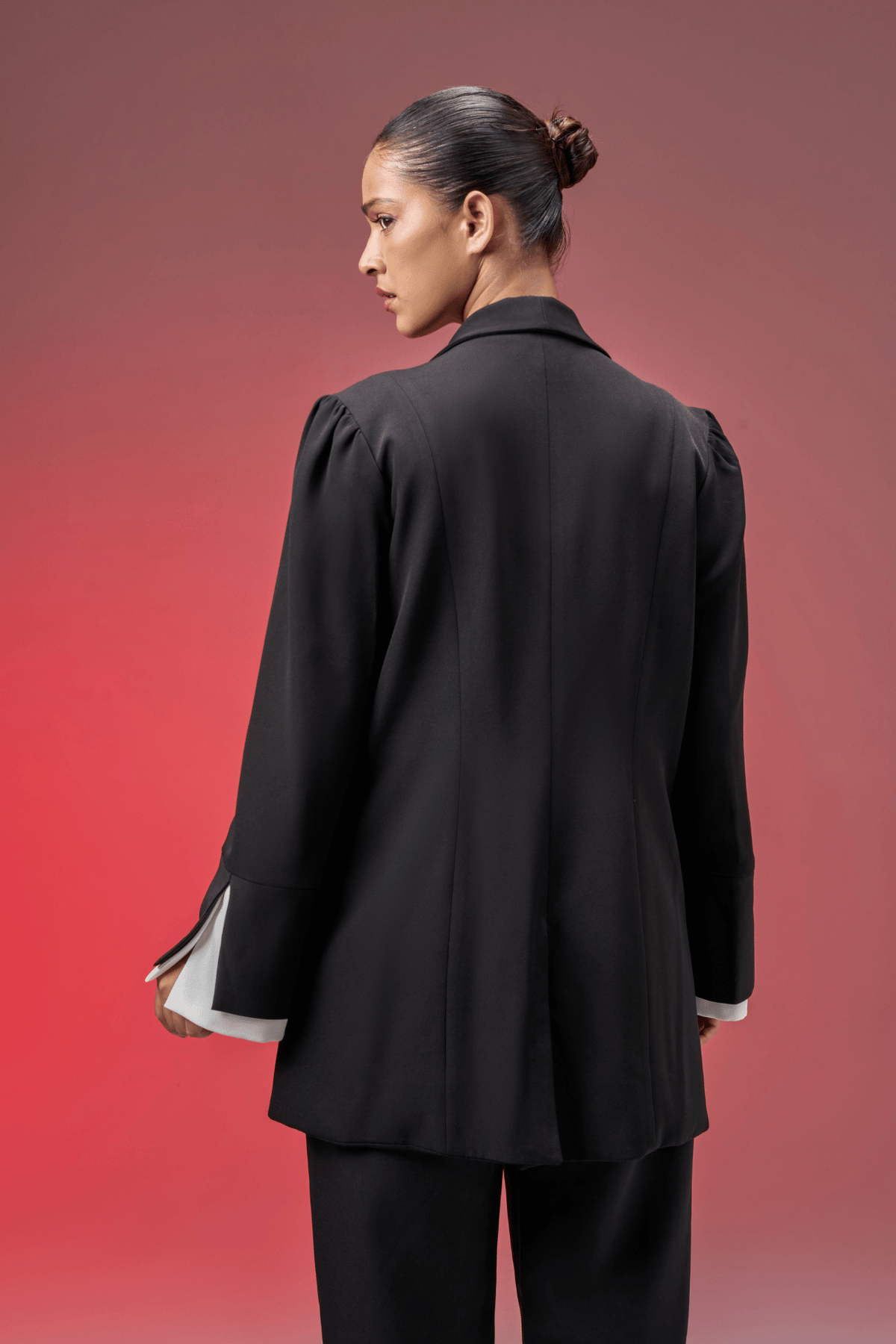 OFF THE CUFF BLACK JACKET