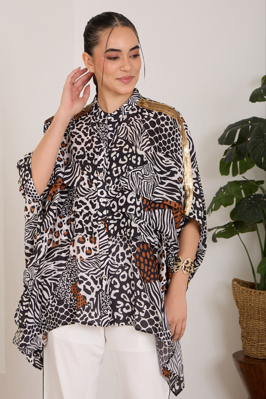 ANIMAE One-Size Shirt — front view | Haus of Handmade