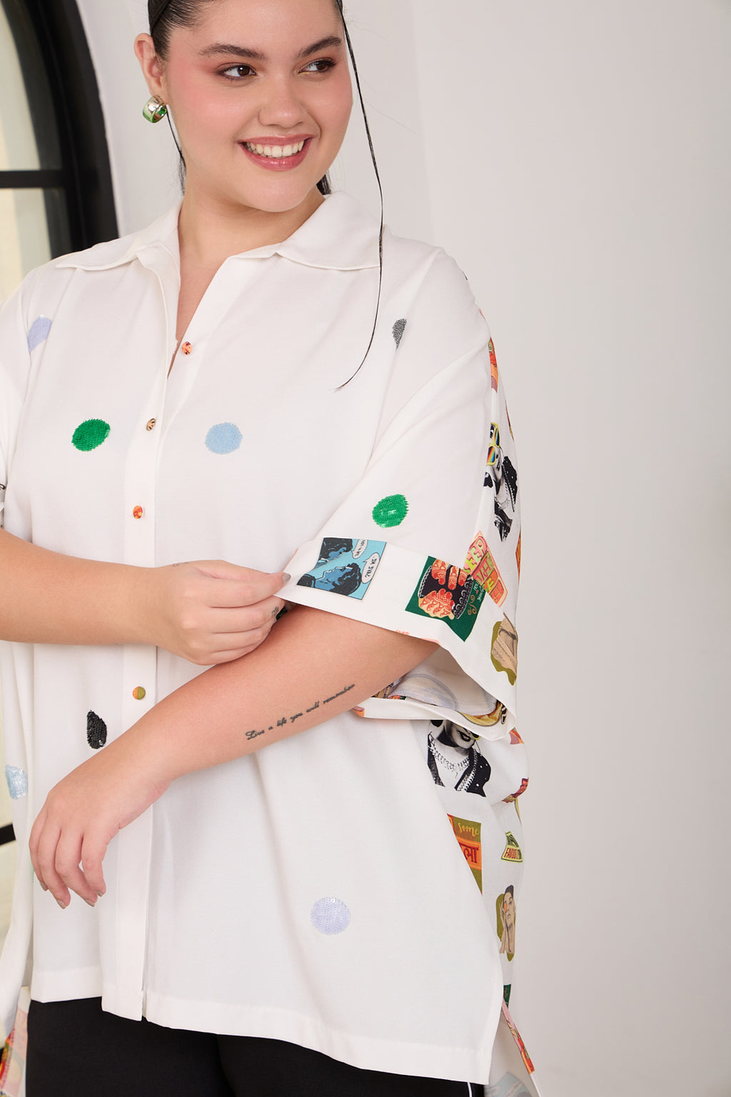 Favourite Crepe One-Size Shirt