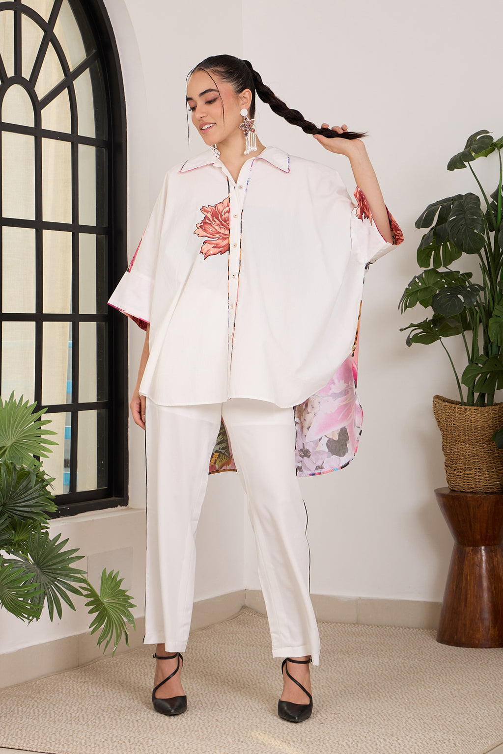 Flamingflo One-Size Poplin Shirt