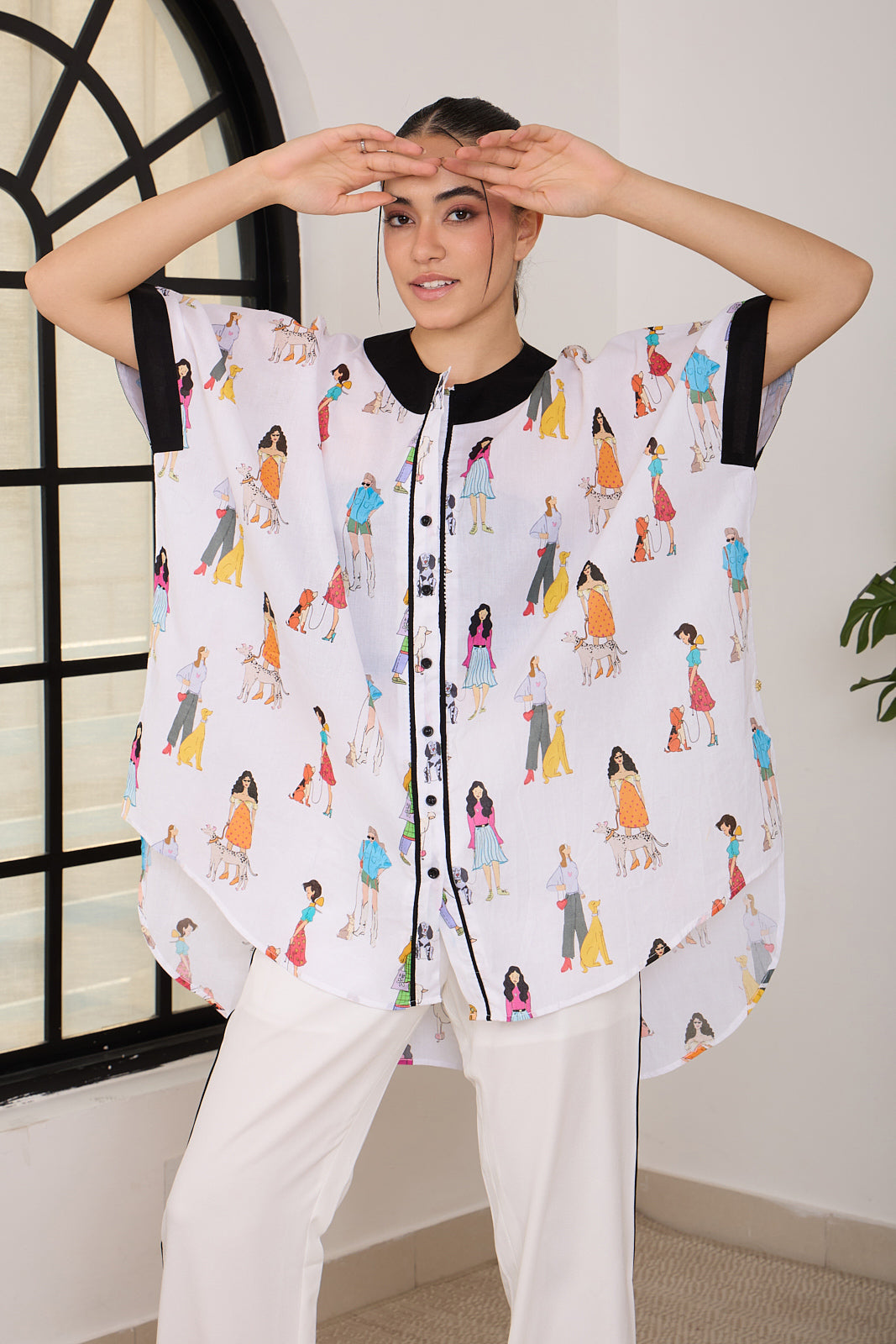 Pawmum One-Size Cotton Shirt