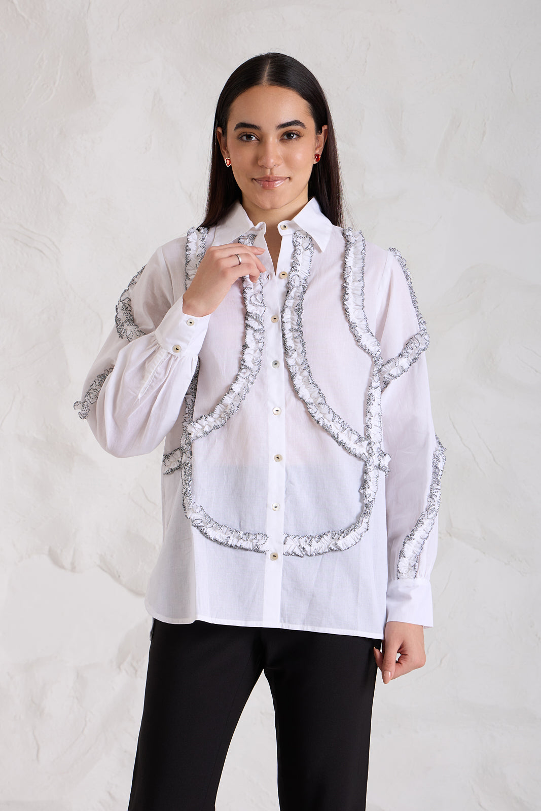 Salt & Pepper Cotton Shirt