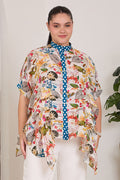 BLUEPOLKA One-Size Shirt — front view | Haus of Handmade