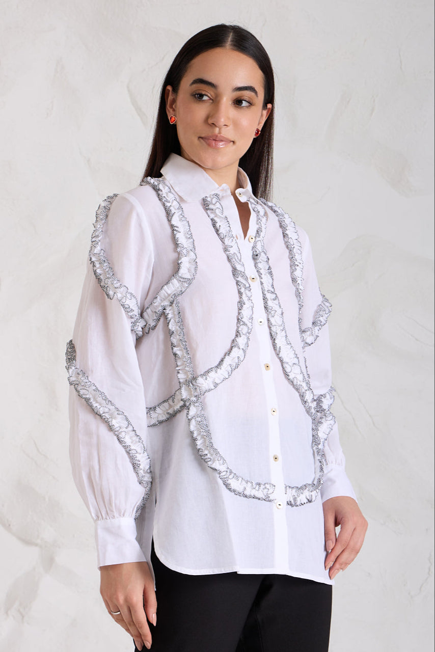 Salt & Pepper Cotton Shirt