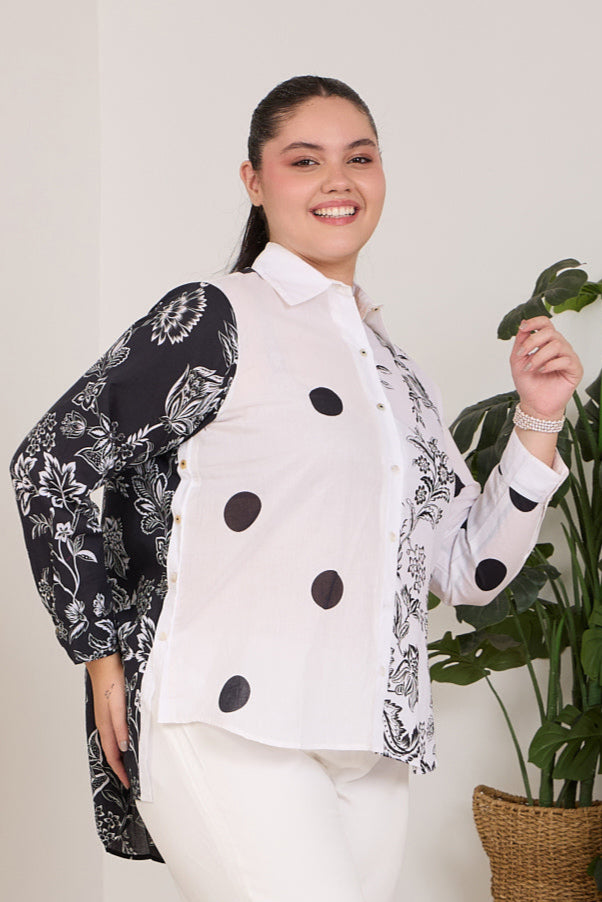 MINGLE 2.0 Cotton Shirt — front view | Haus of Handmade