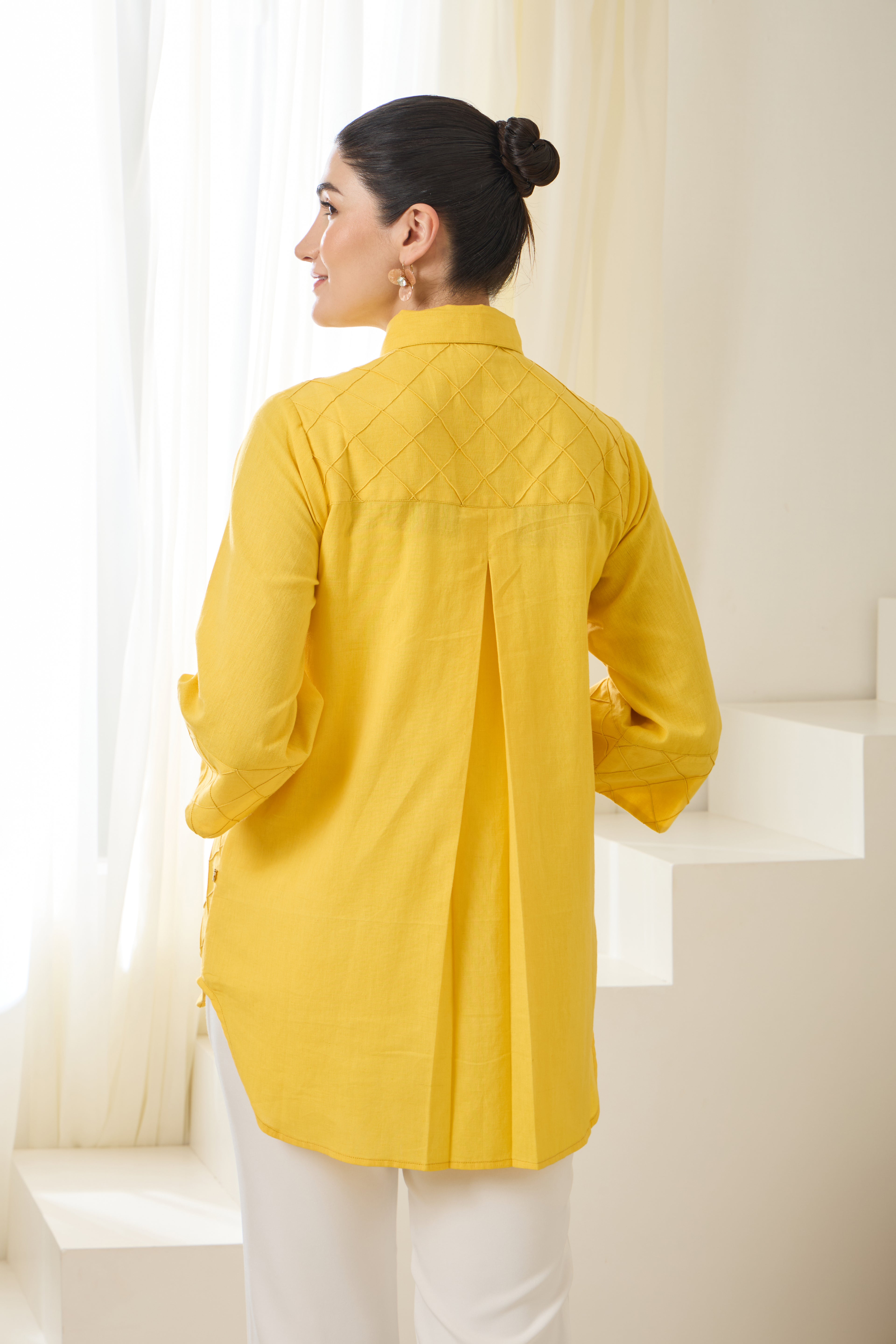 Sundance Sequined Linen Shirt