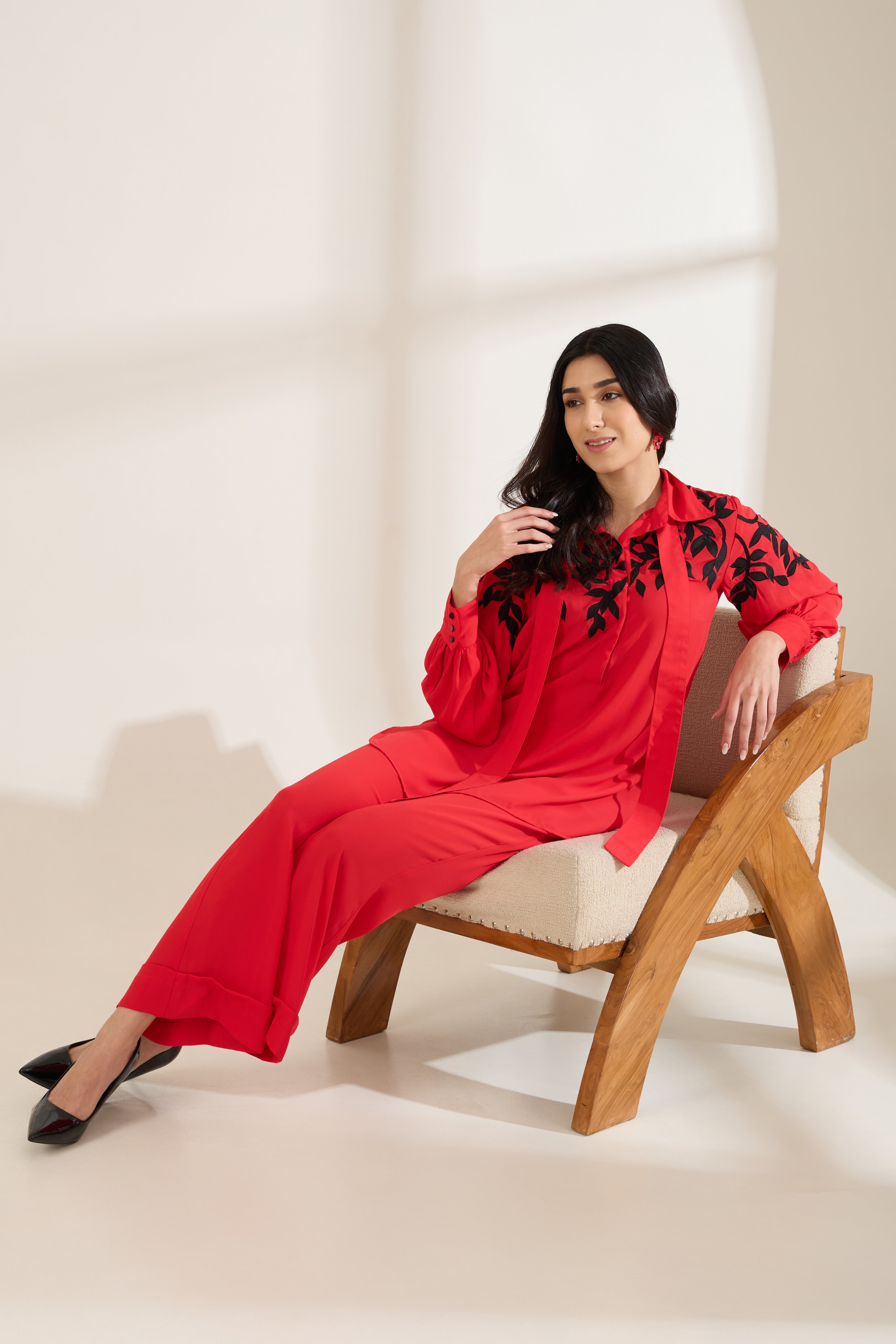 ELLA Formal Co-ord — front view | Haus of Handmade