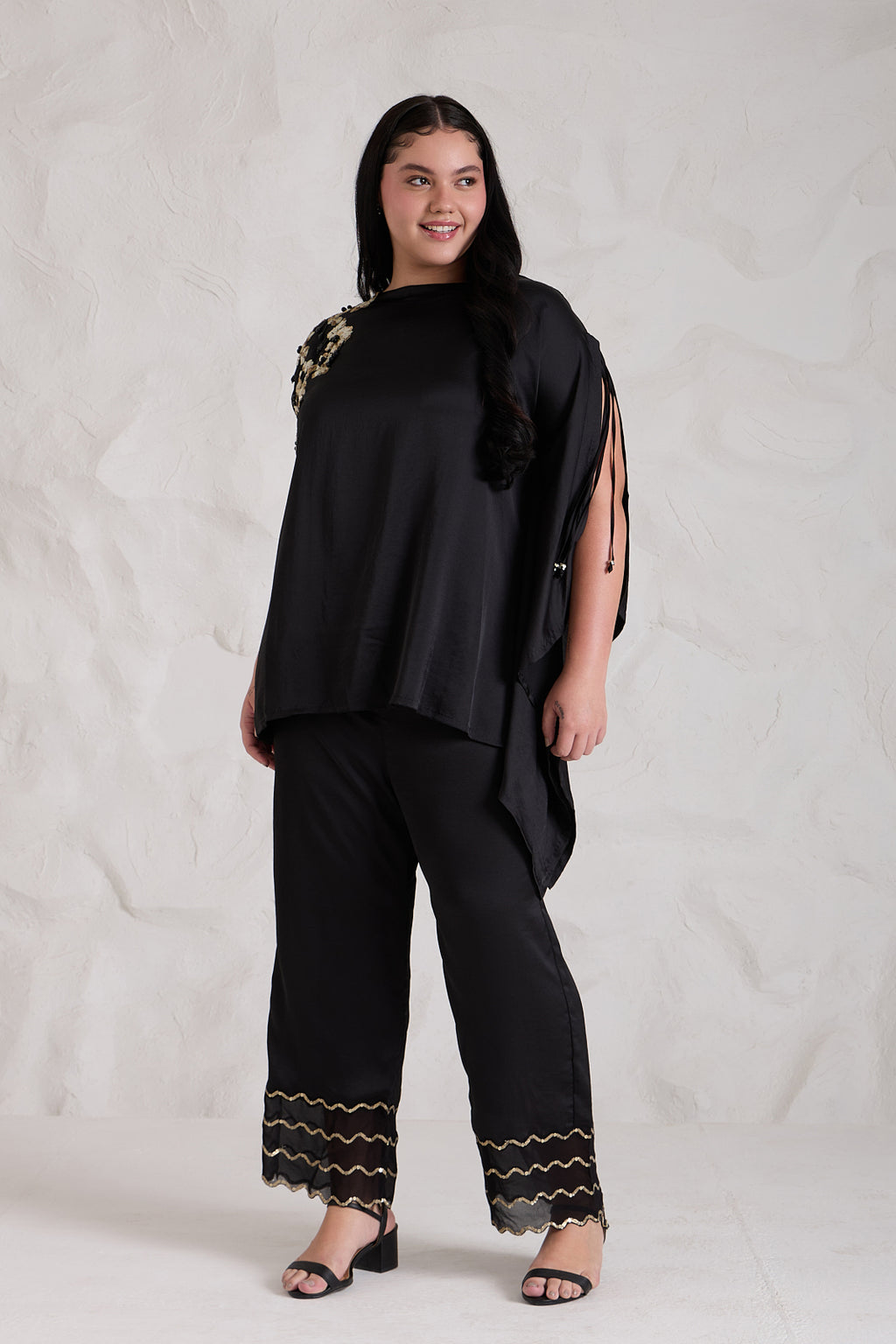 Dressy Crepe Satin Set