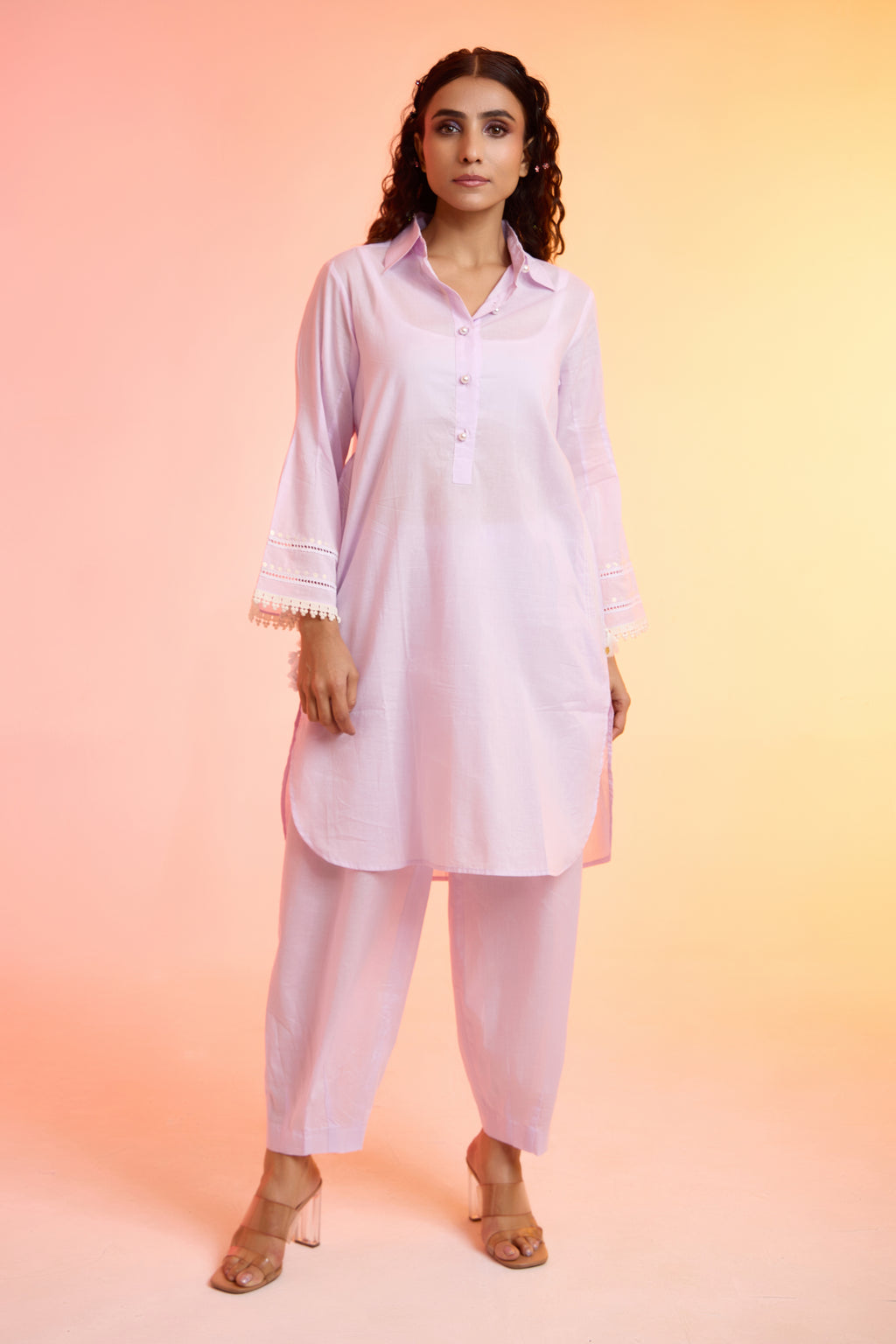 INDIY cotton tunic set — side view | Haus of Handmade
